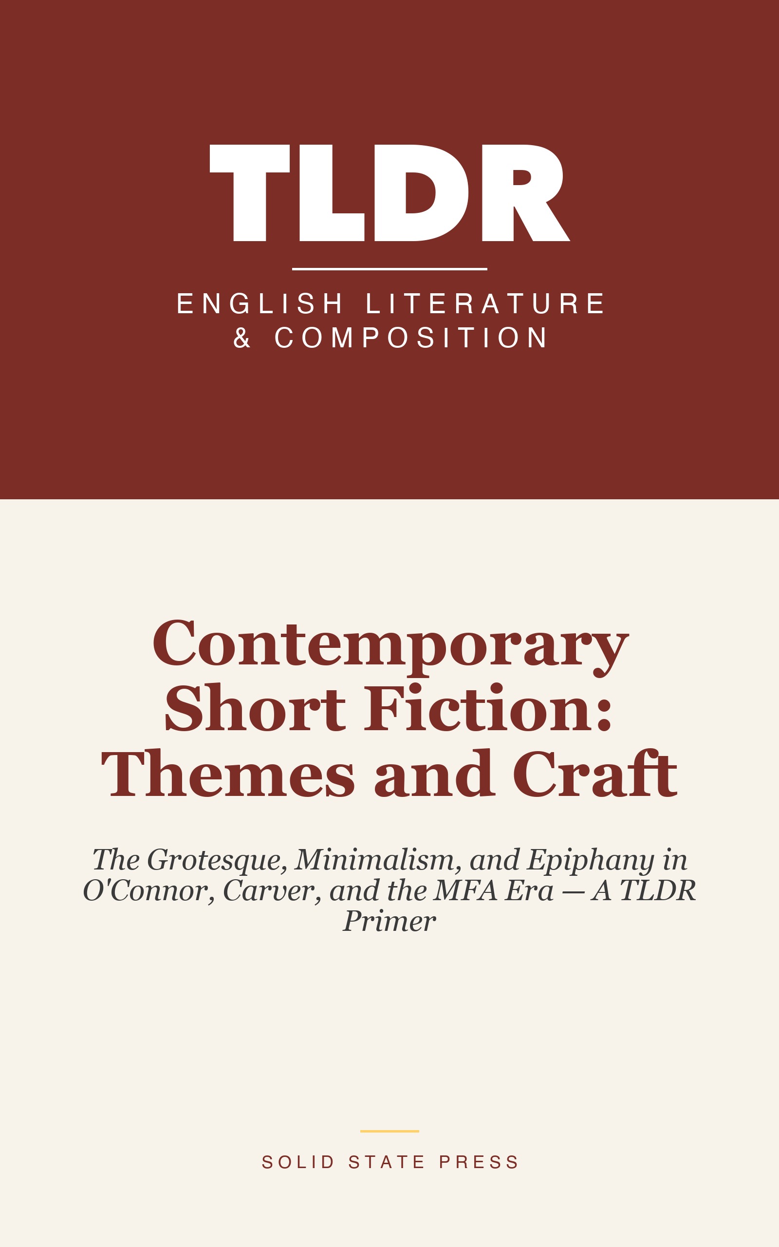 Contemporary Short Fiction: Themes and Craft cover