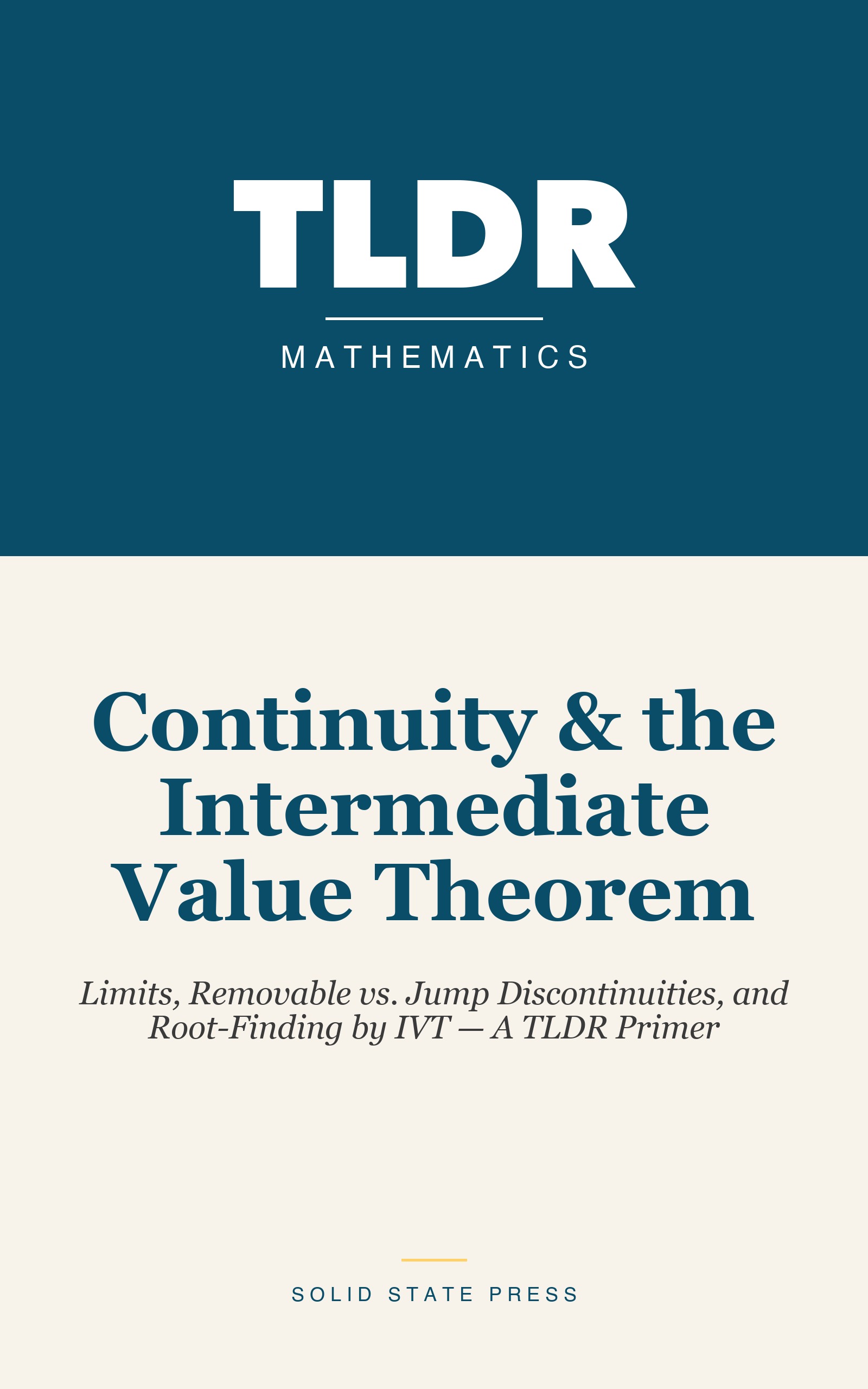 Continuity & the Intermediate Value Theorem cover