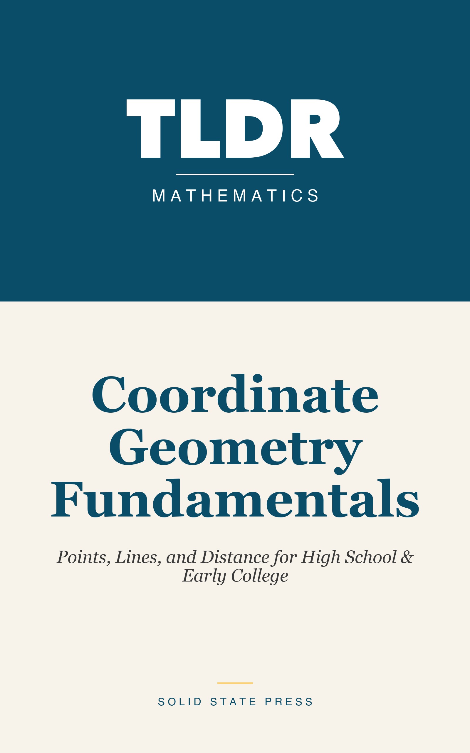 Coordinate Geometry Fundamentals cover