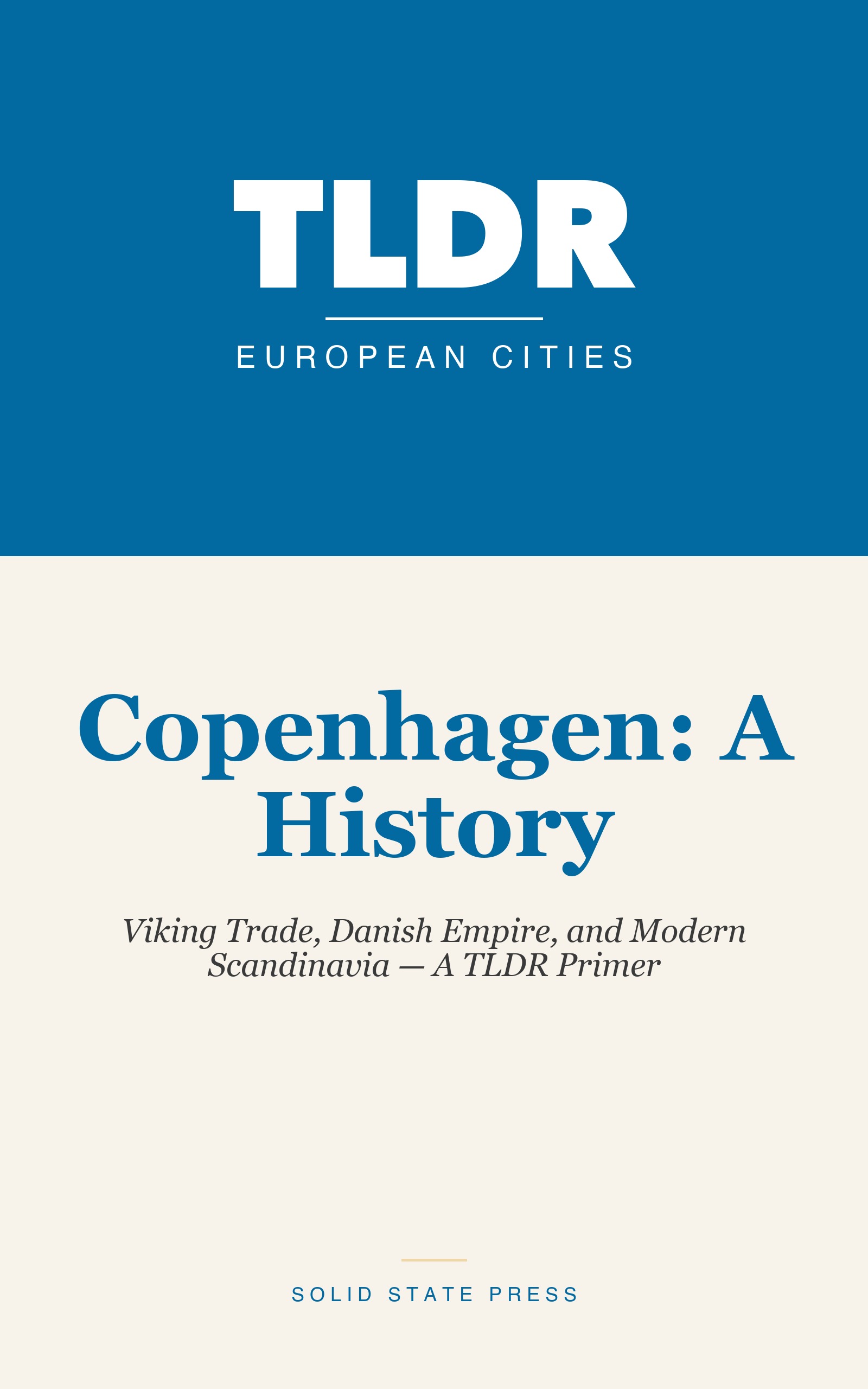 Copenhagen: A History cover