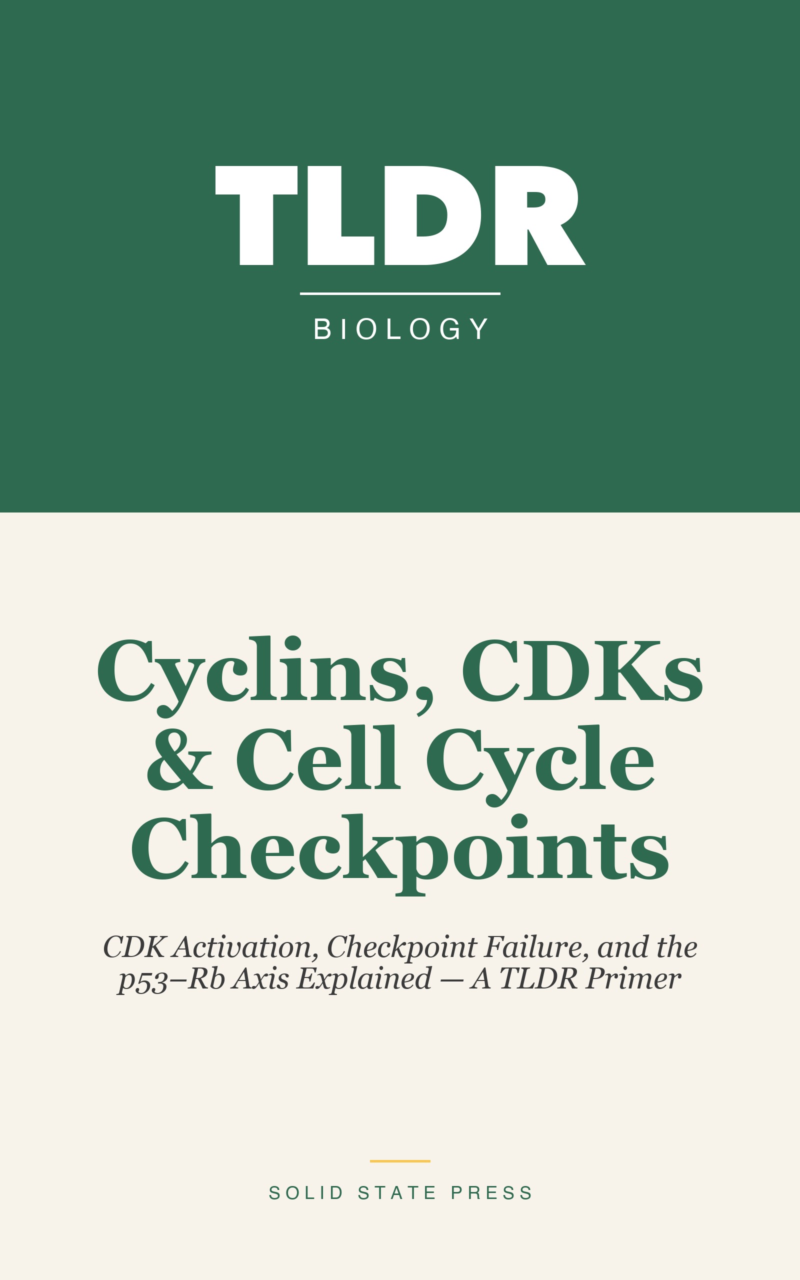 Cyclins, CDKs & Cell Cycle Checkpoints cover