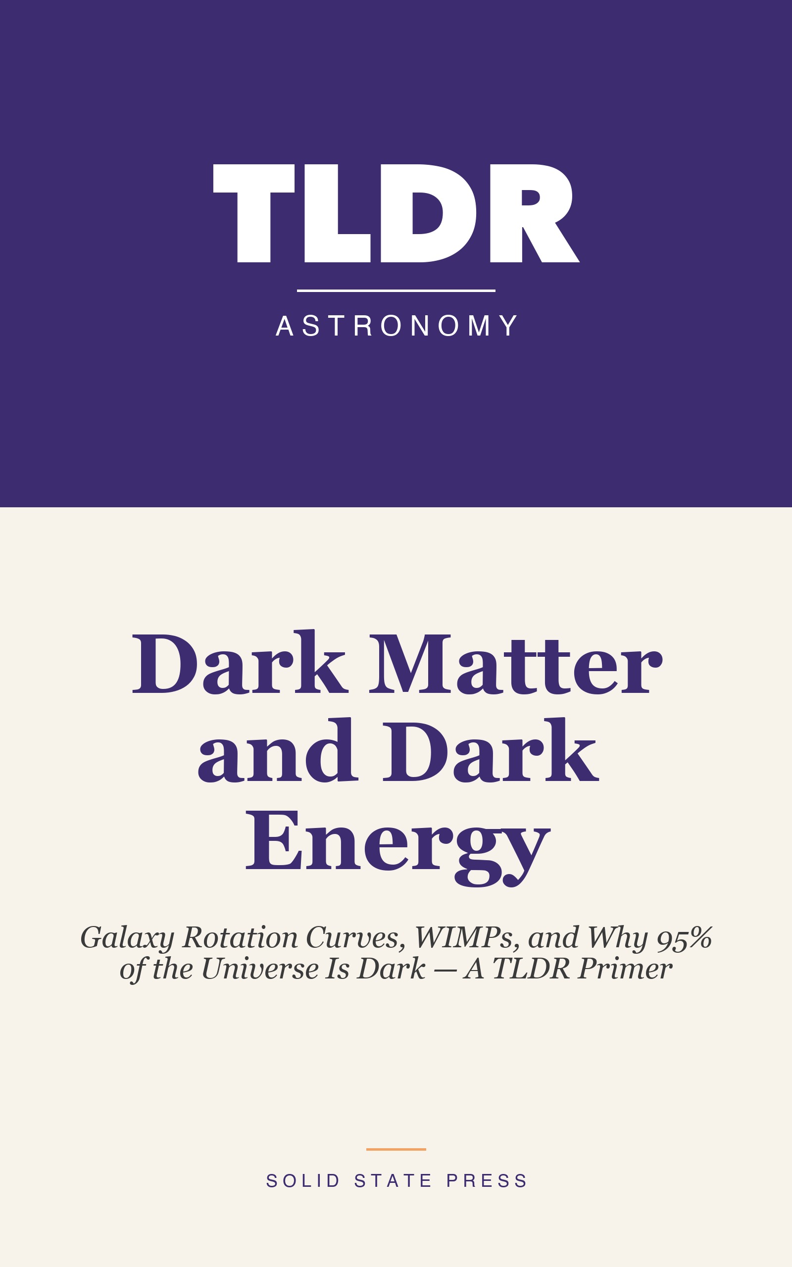 Dark Matter and Dark Energy cover