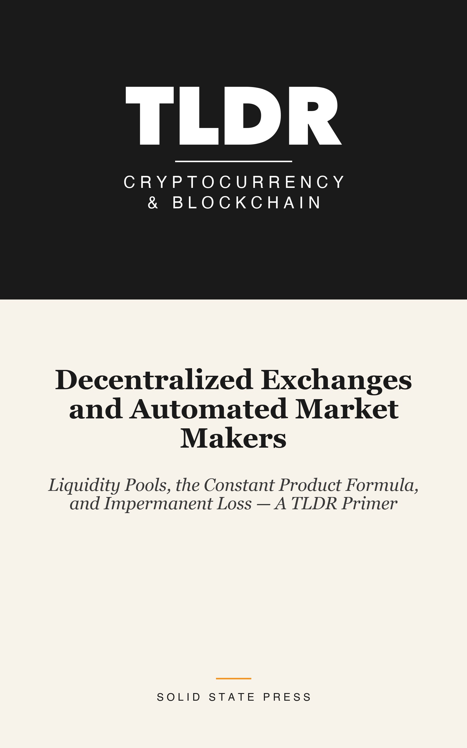 Decentralized Exchanges and Automated Market Makers cover