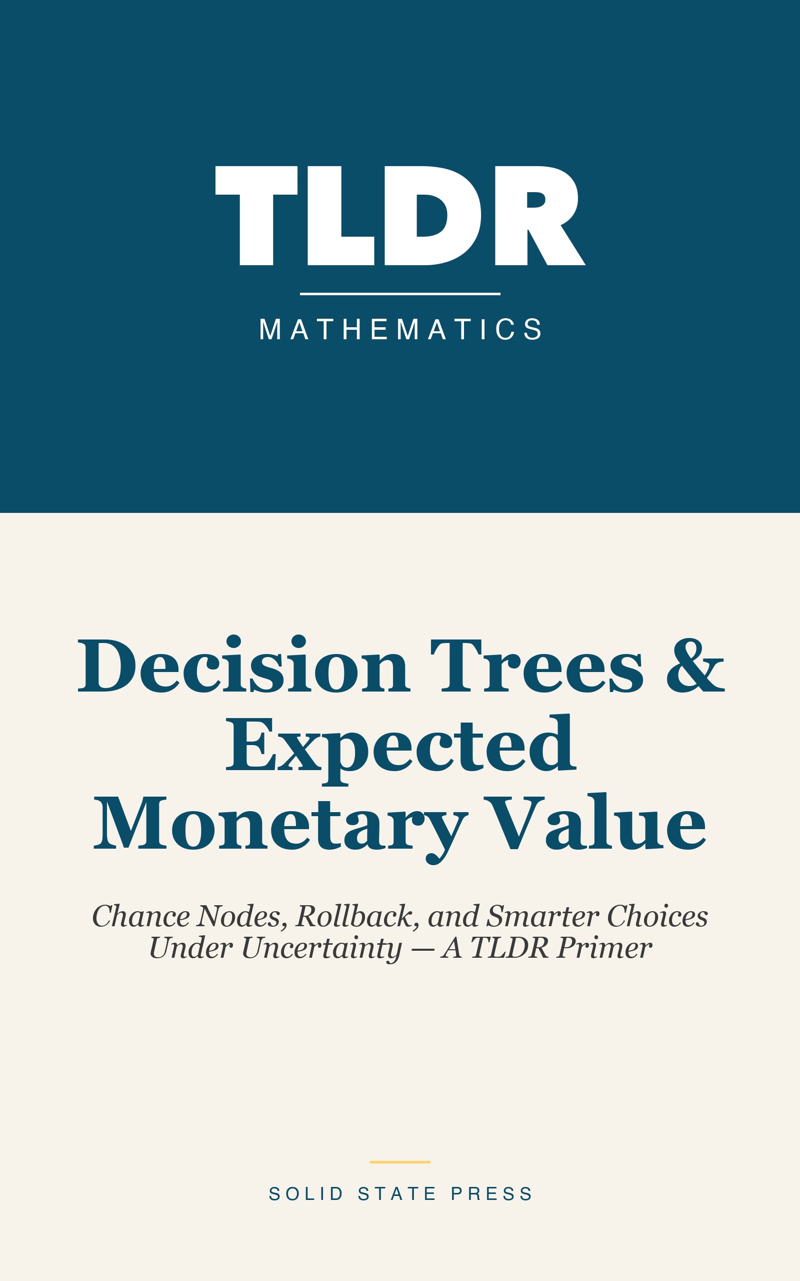 Decision Trees & Expected Monetary Value cover