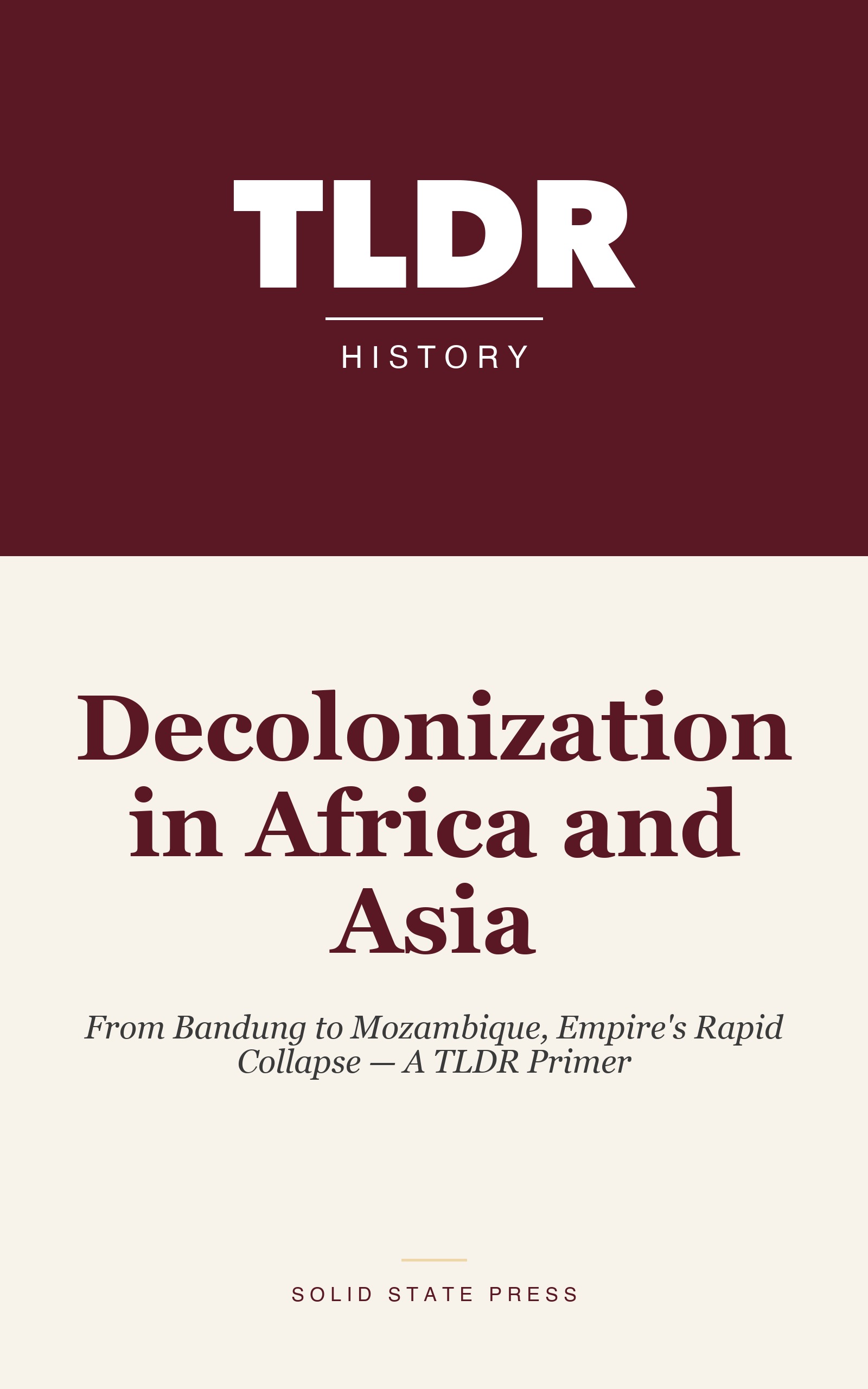 Decolonization in Africa and Asia cover