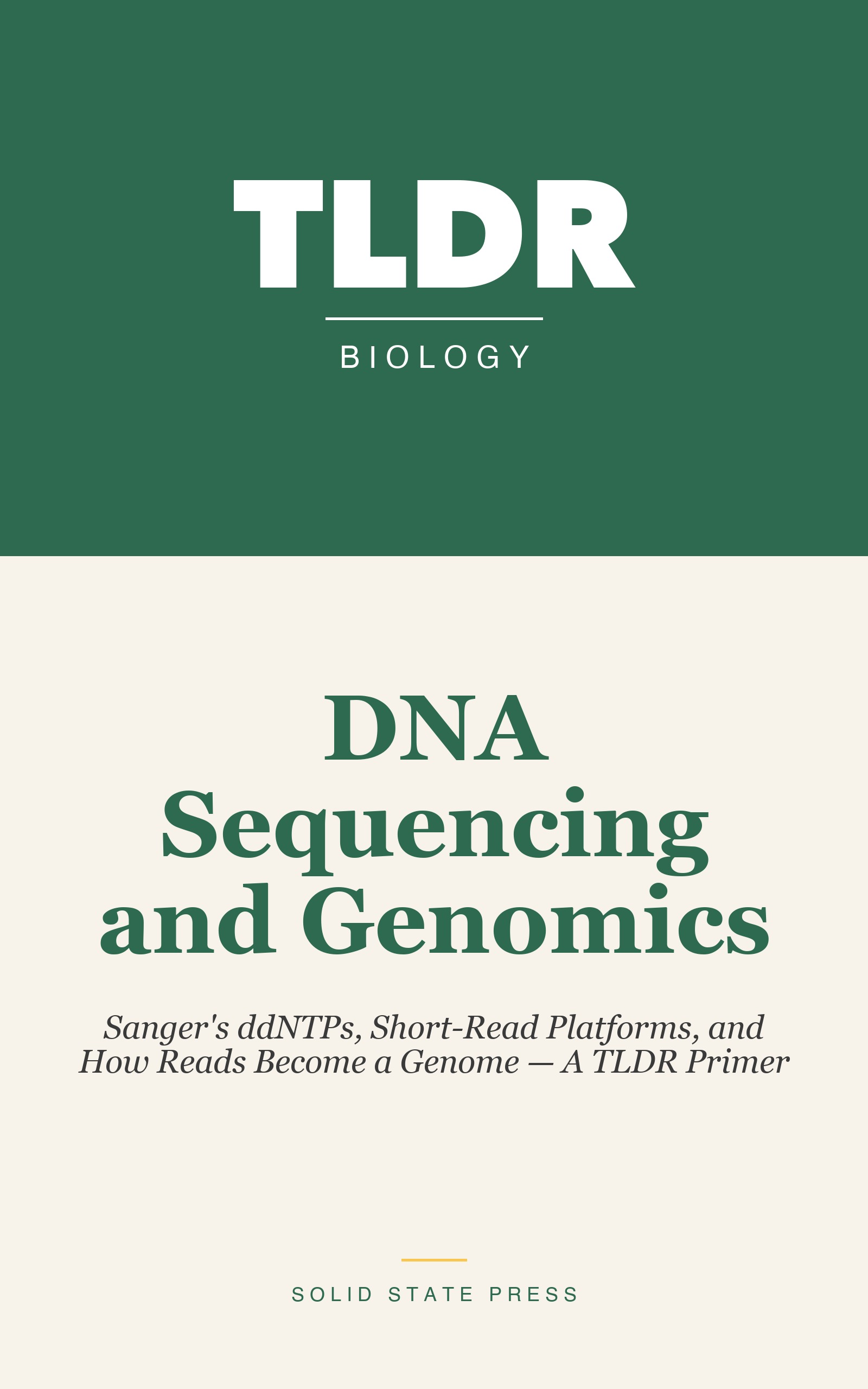 DNA Sequencing and Genomics cover