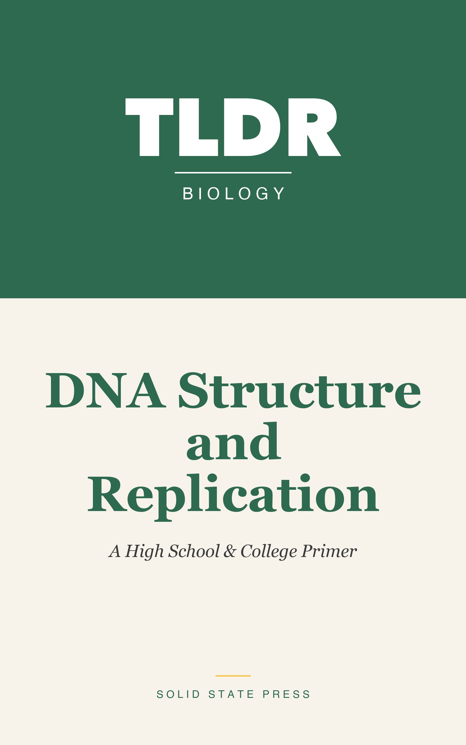 DNA Structure and Replication cover