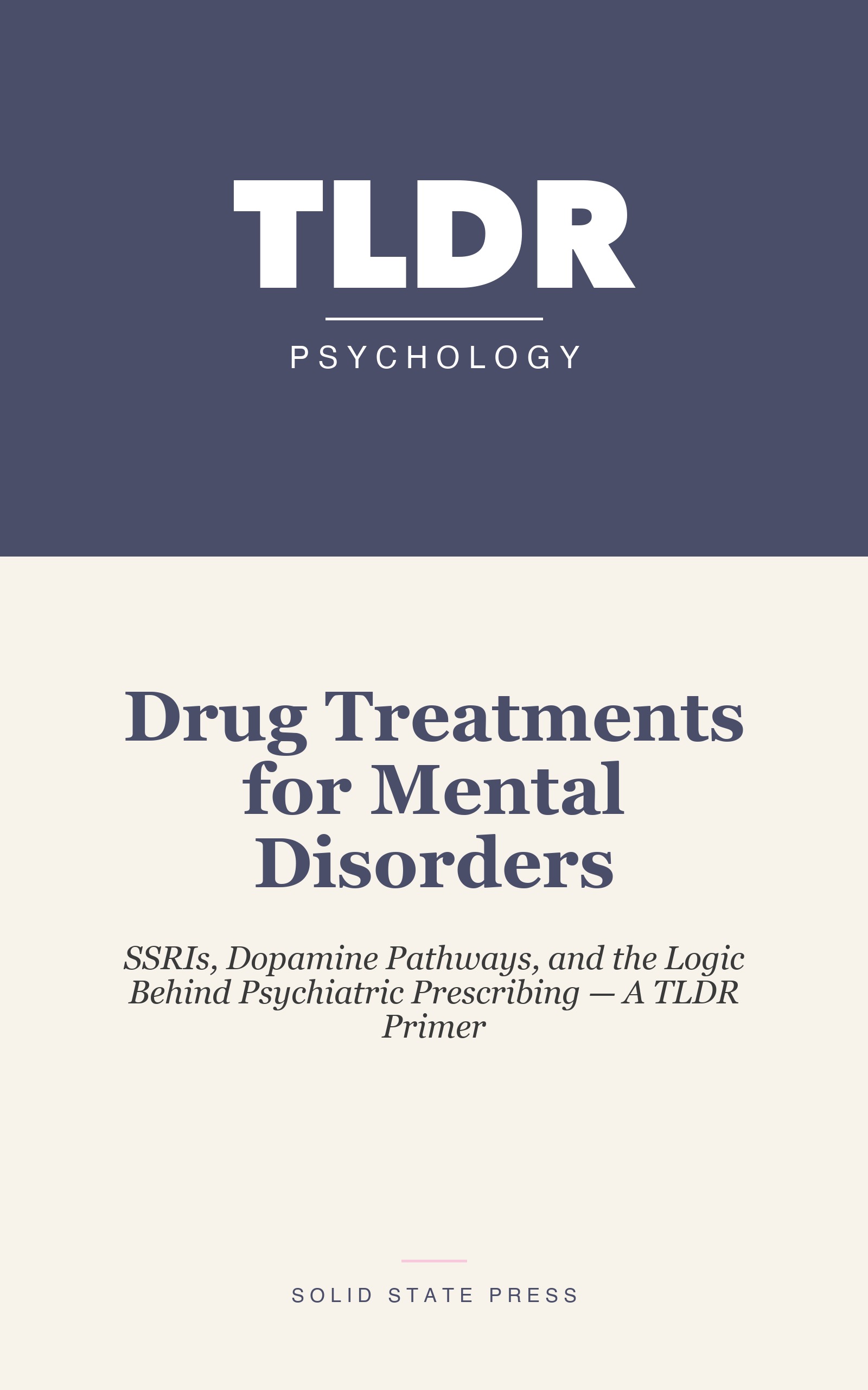 Drug Treatments for Mental Disorders cover
