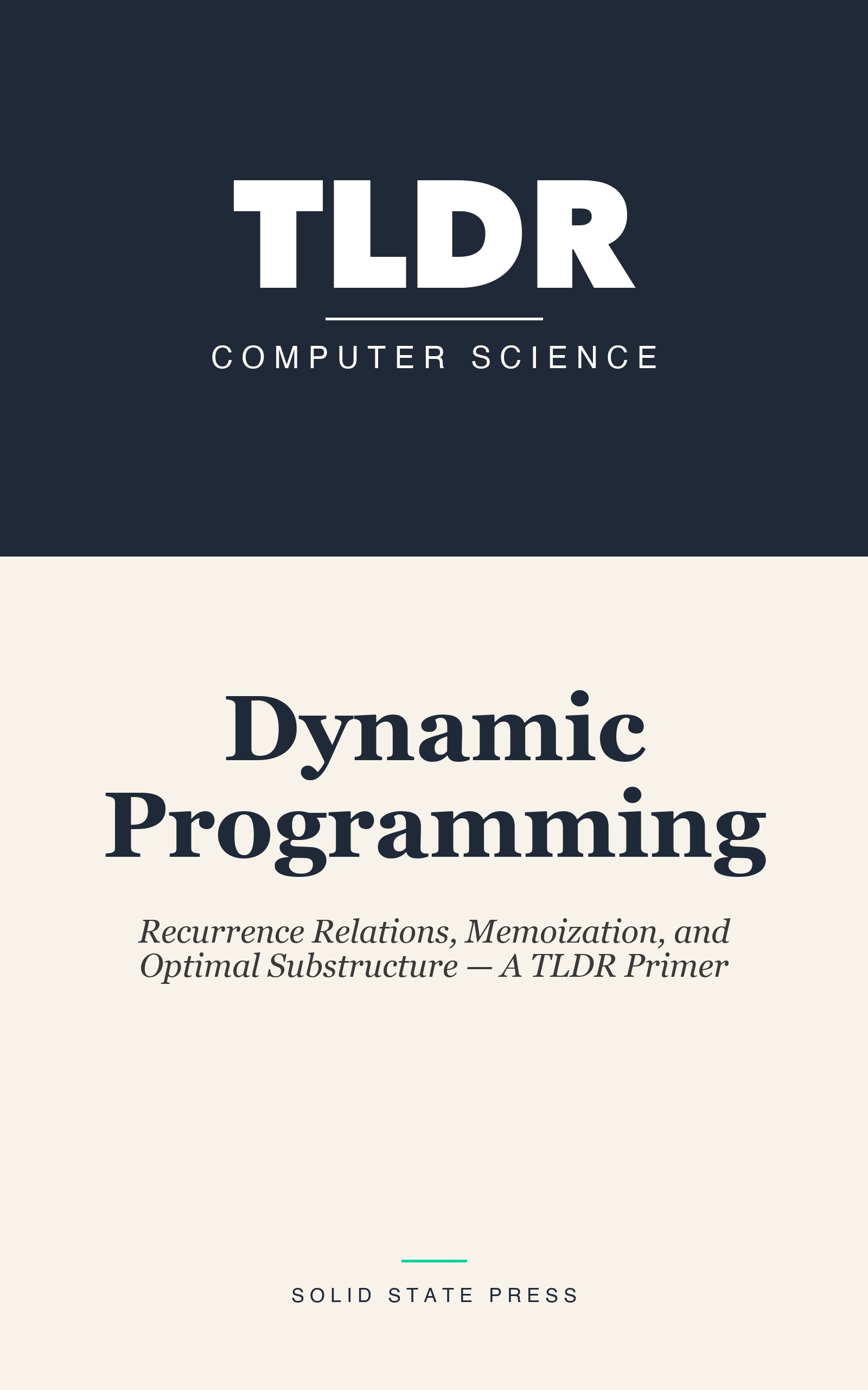Dynamic Programming cover