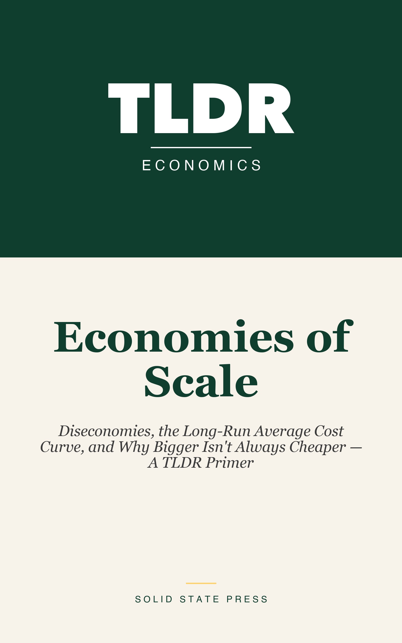 Economies of Scale cover