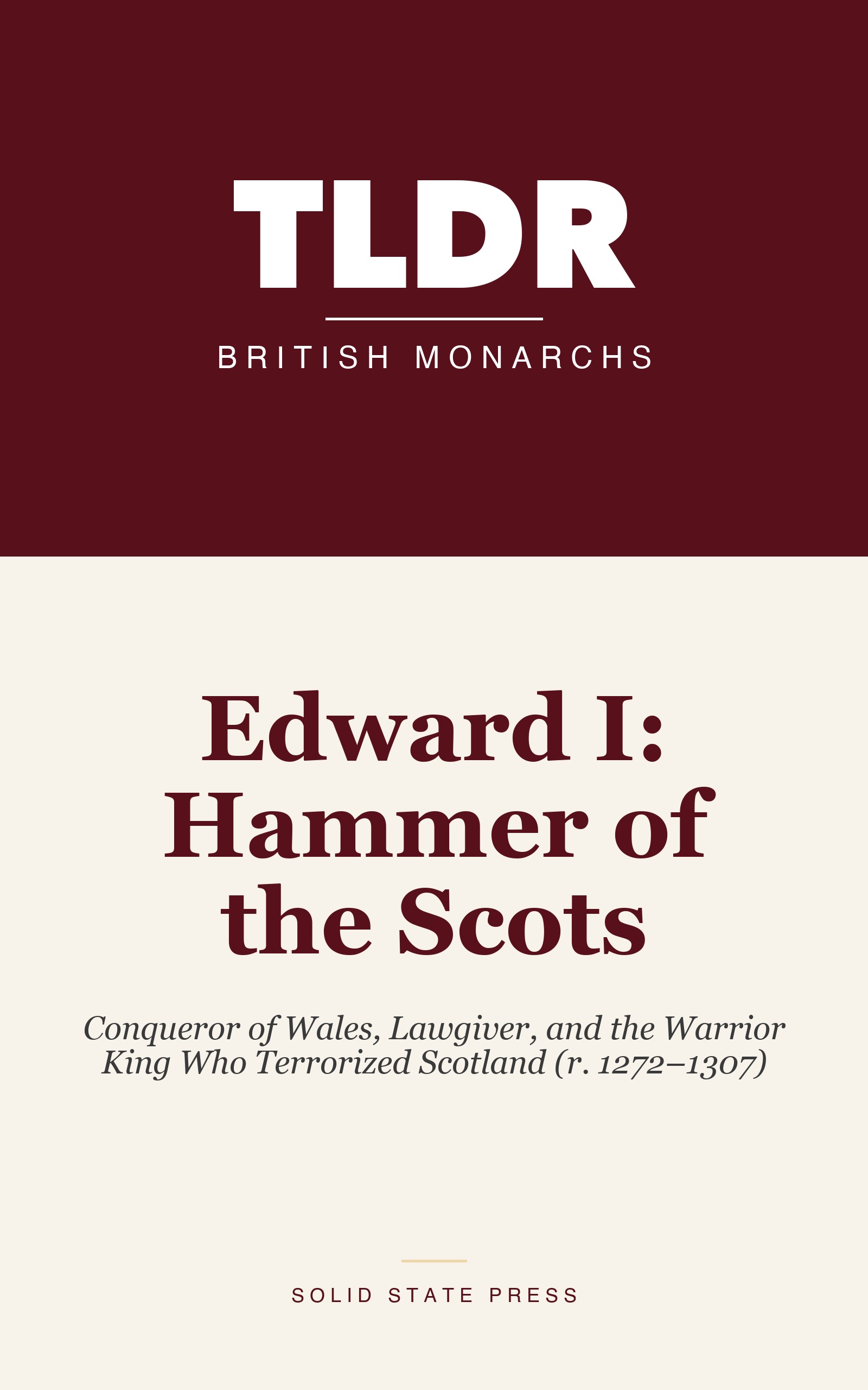 Edward I: Hammer of the Scots cover