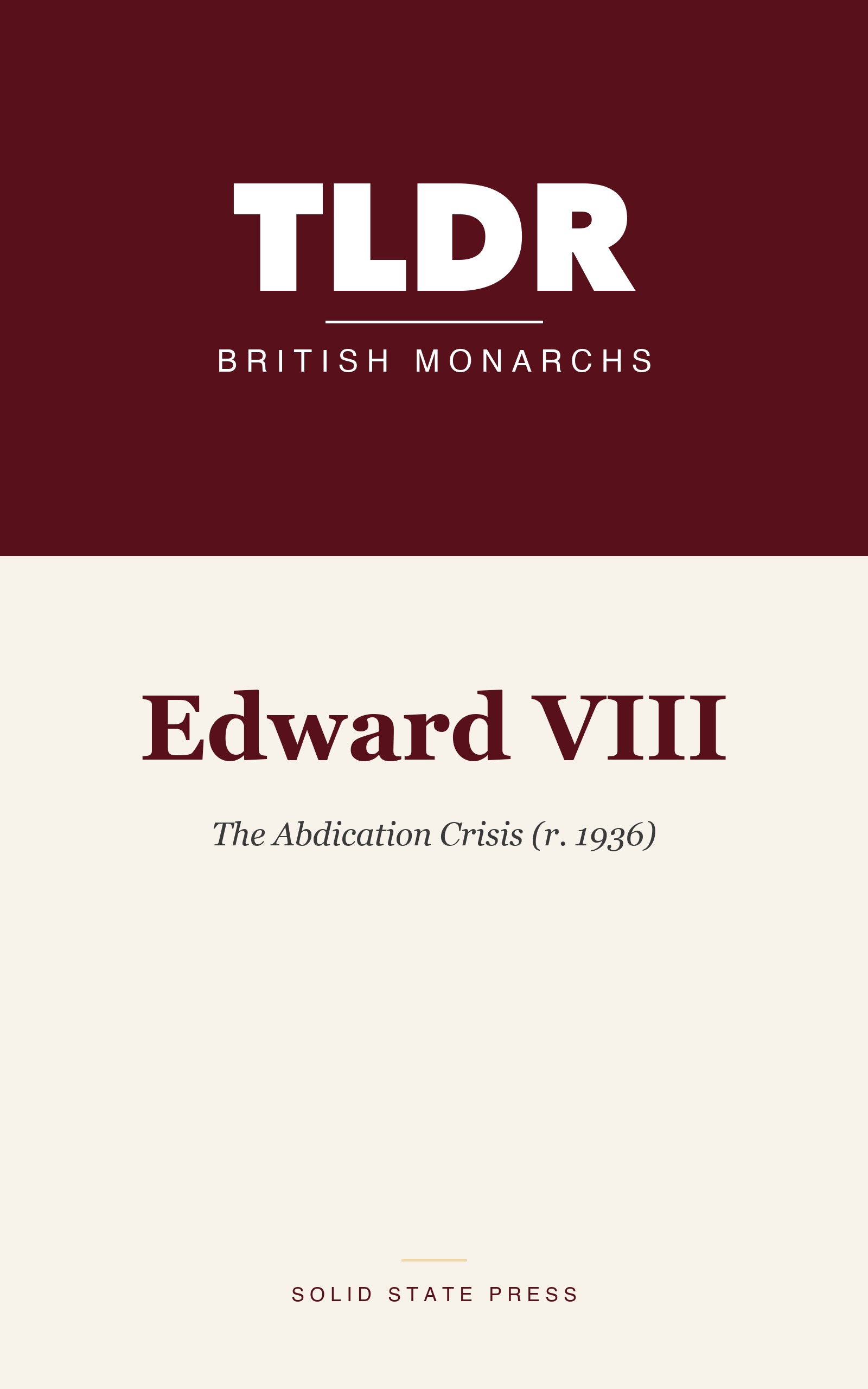 Edward VIII cover