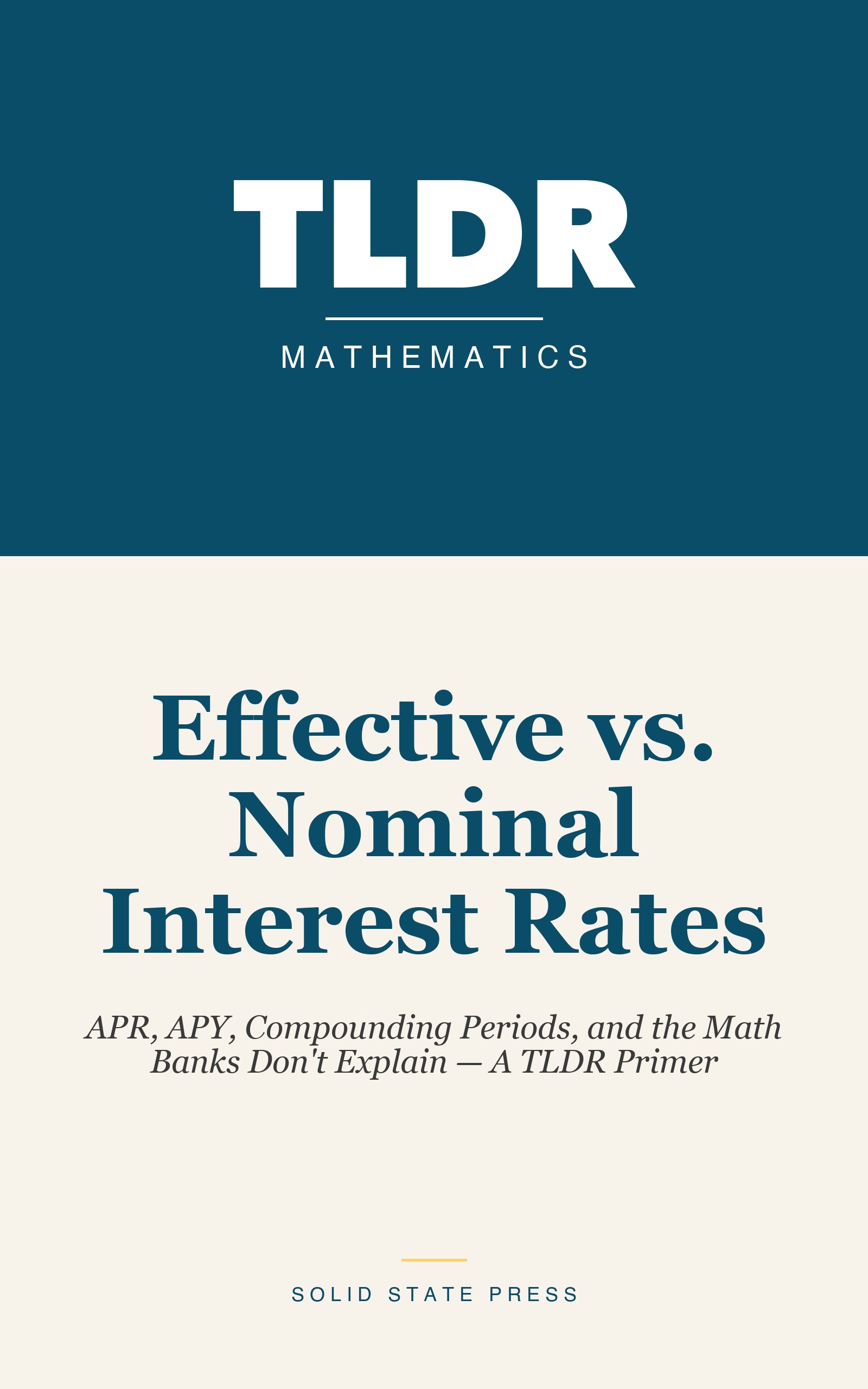 Effective vs. Nominal Interest Rates cover
