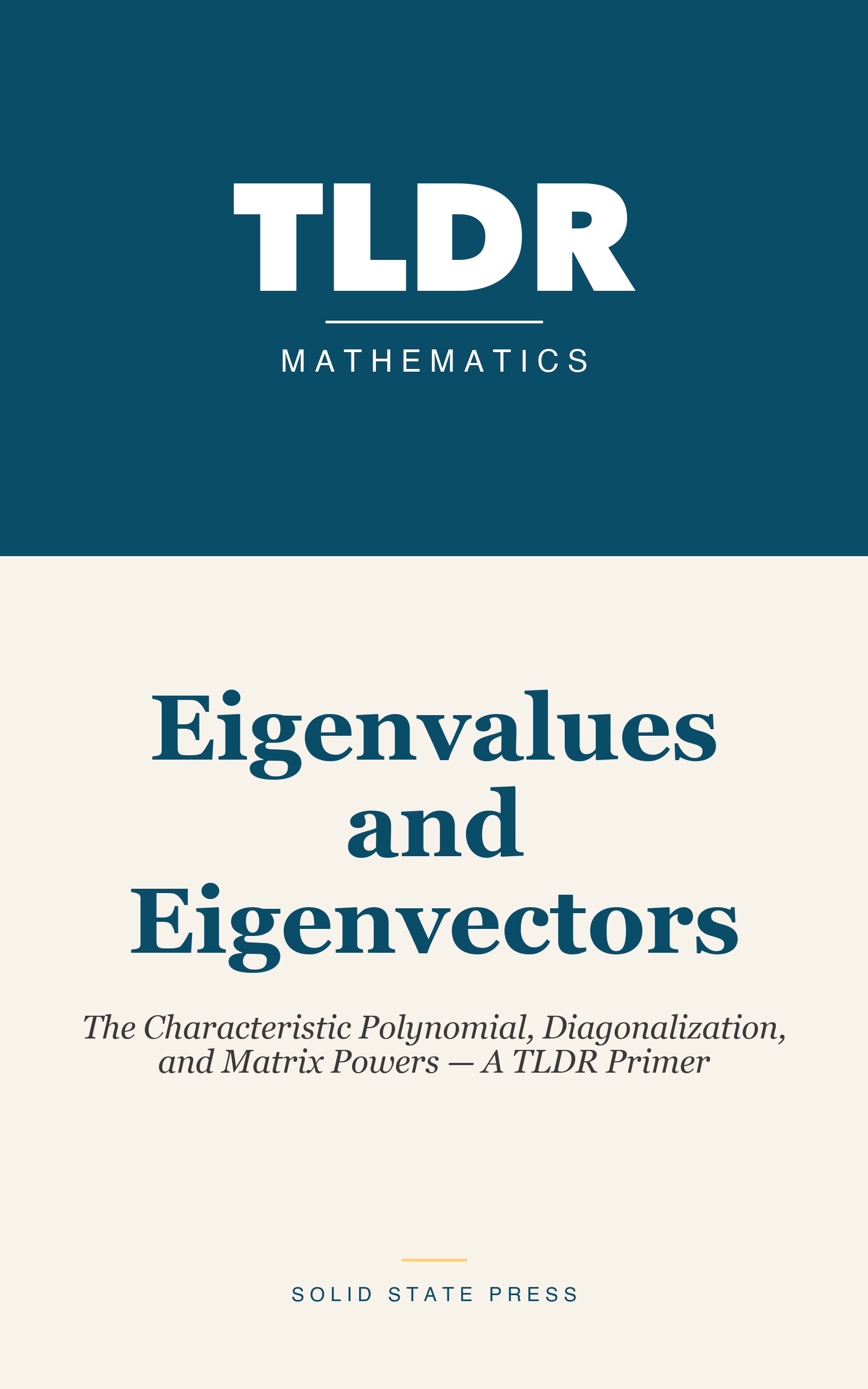 Eigenvalues and Eigenvectors cover