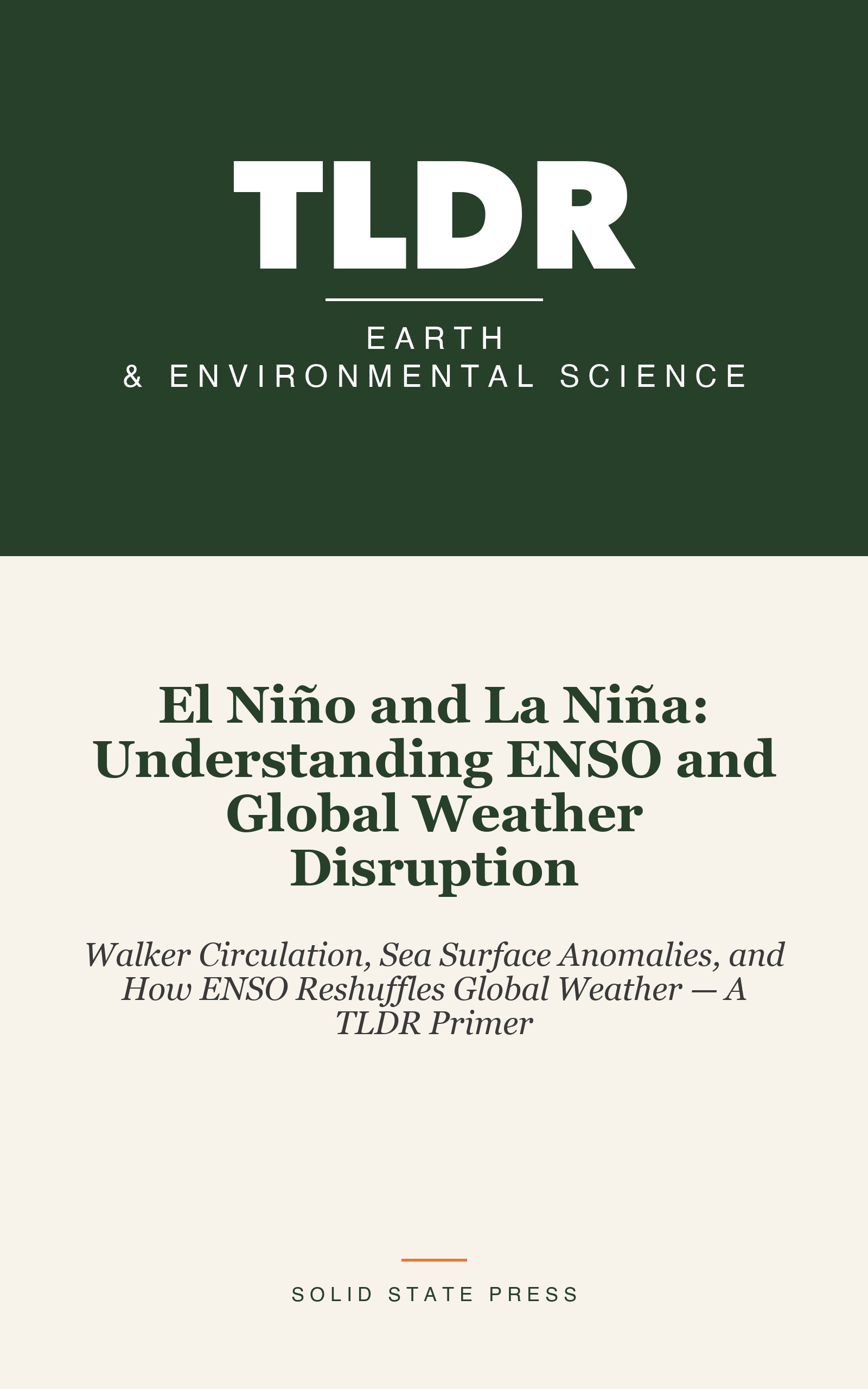 El Niño and La Niña: Understanding ENSO and Global Weather Disruption cover