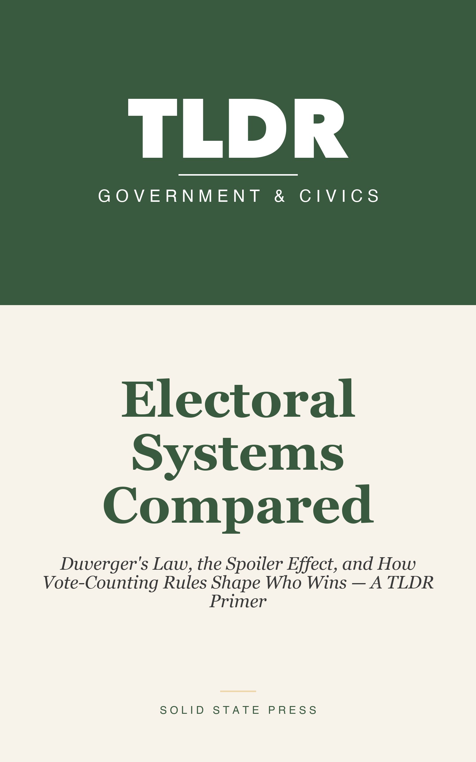 Electoral Systems Compared cover