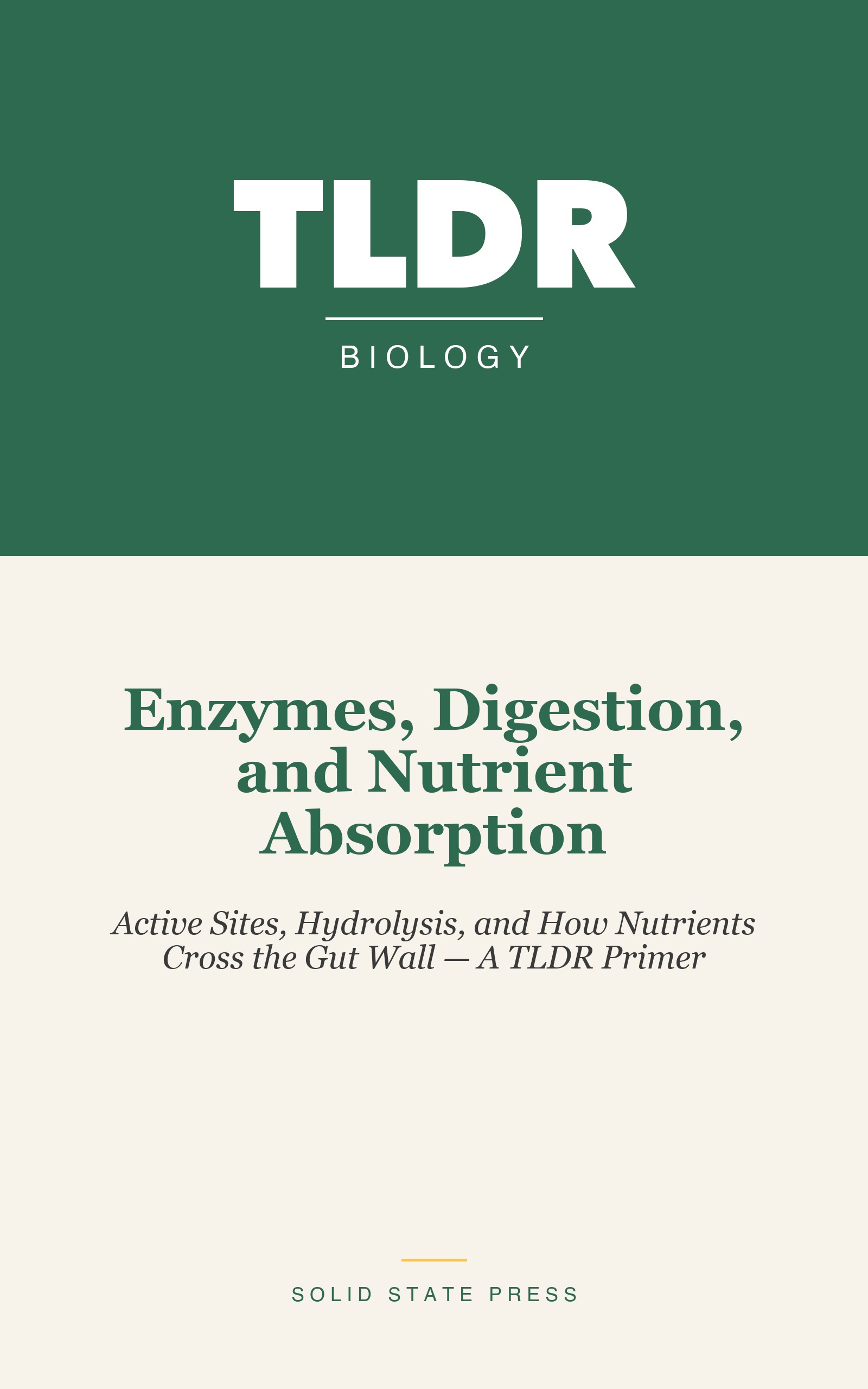 Enzymes, Digestion, and Nutrient Absorption cover