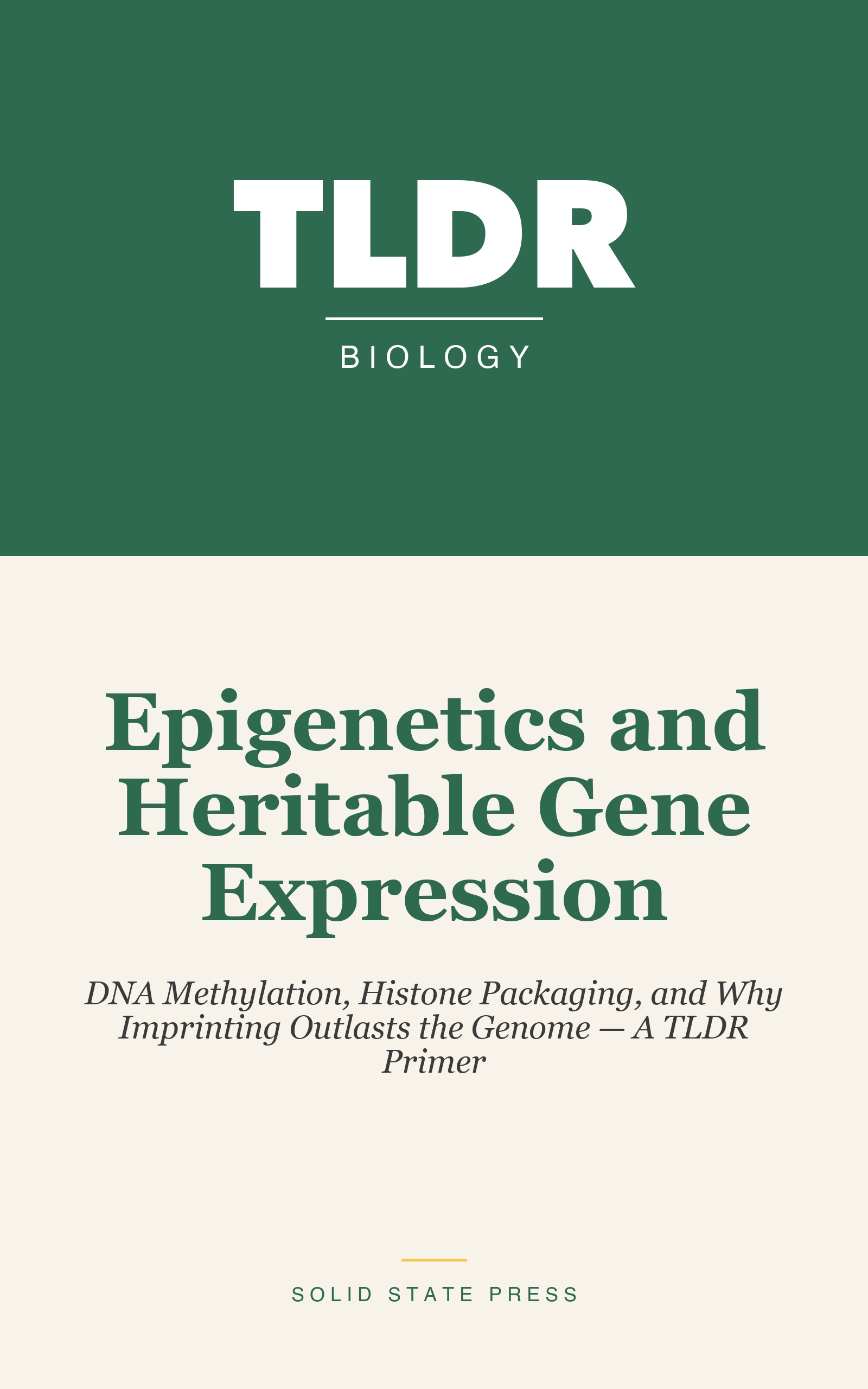 Epigenetics and Heritable Gene Expression cover
