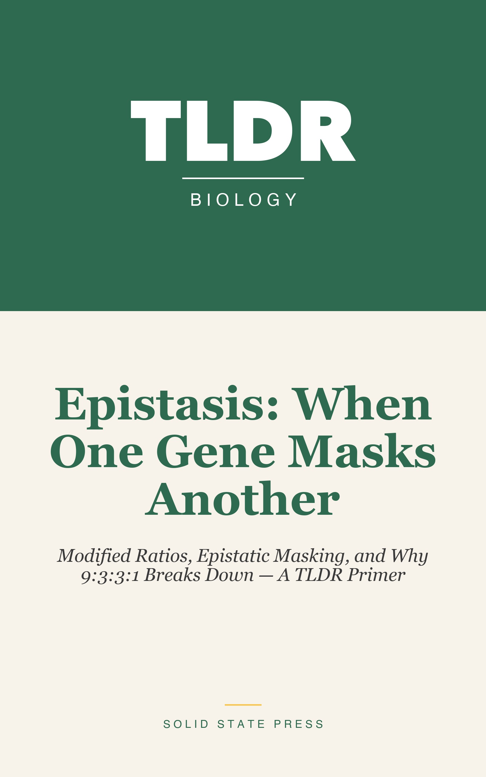 Epistasis: When One Gene Masks Another cover
