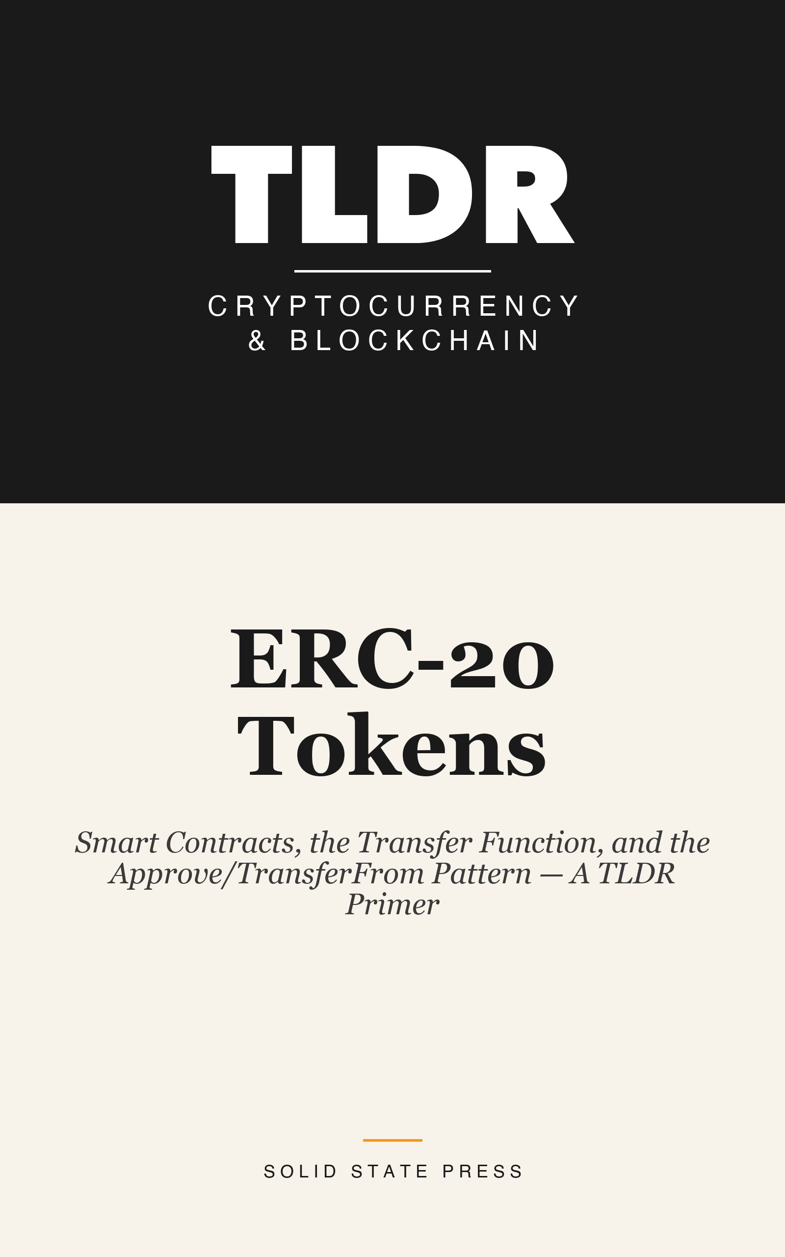 ERC-20 Tokens cover
