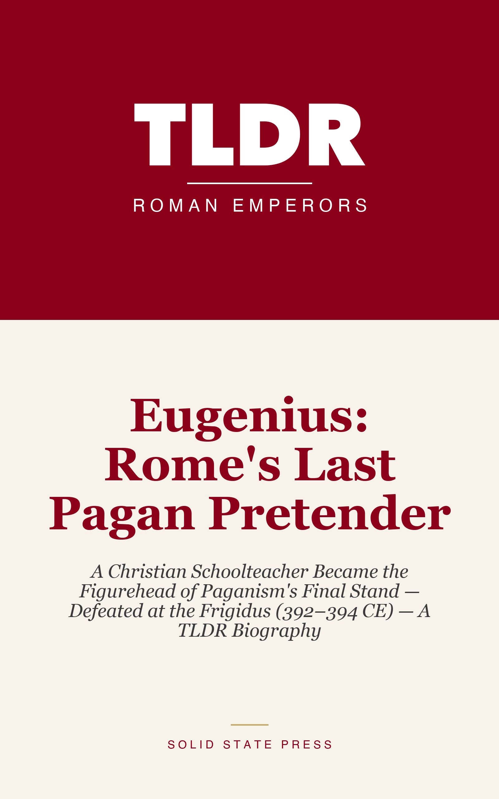 Eugenius: Rome's Last Pagan Pretender cover