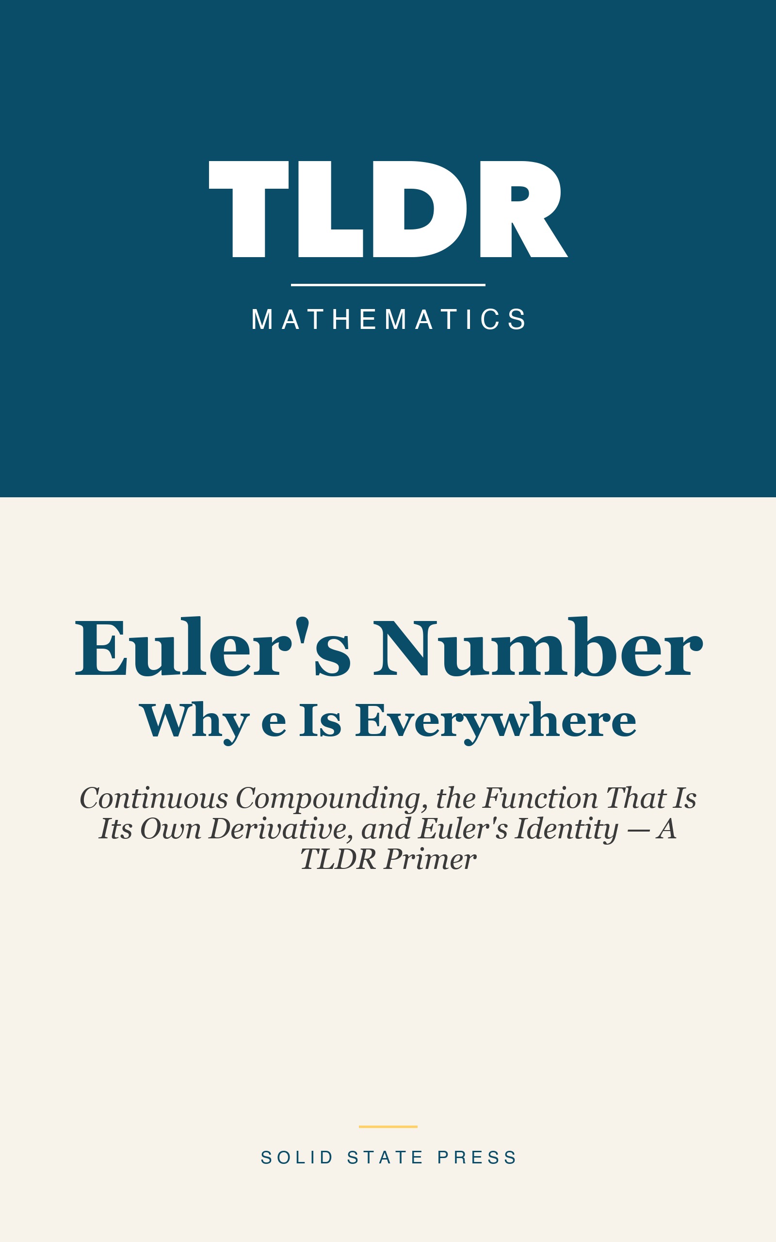 Euler's Number: Why e Is Everywhere cover