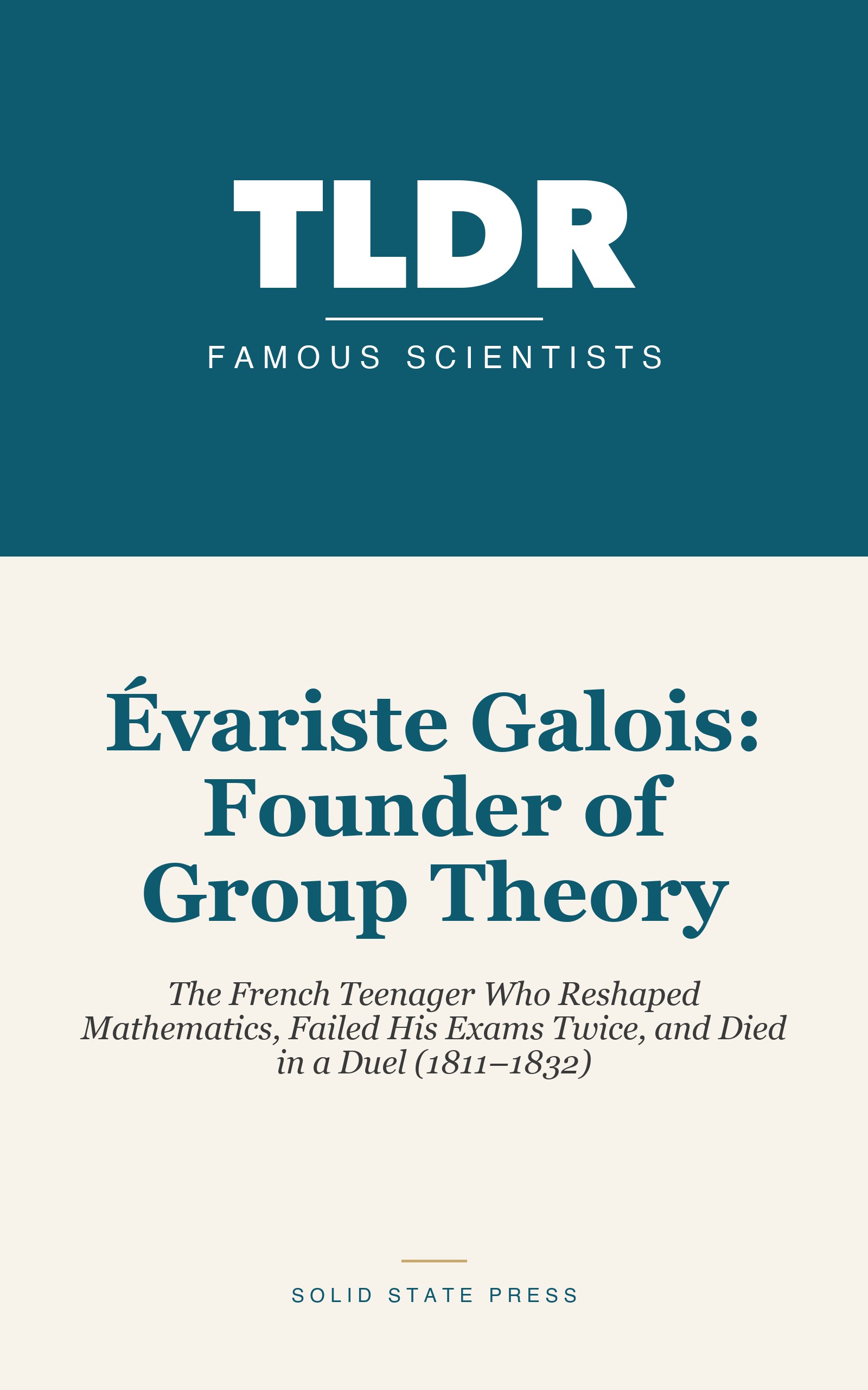 Évariste Galois: Founder of Group Theory cover