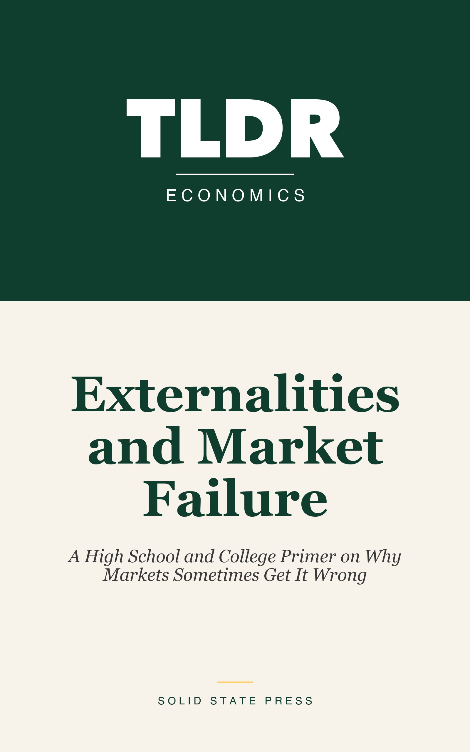 Externalities and Market Failure cover