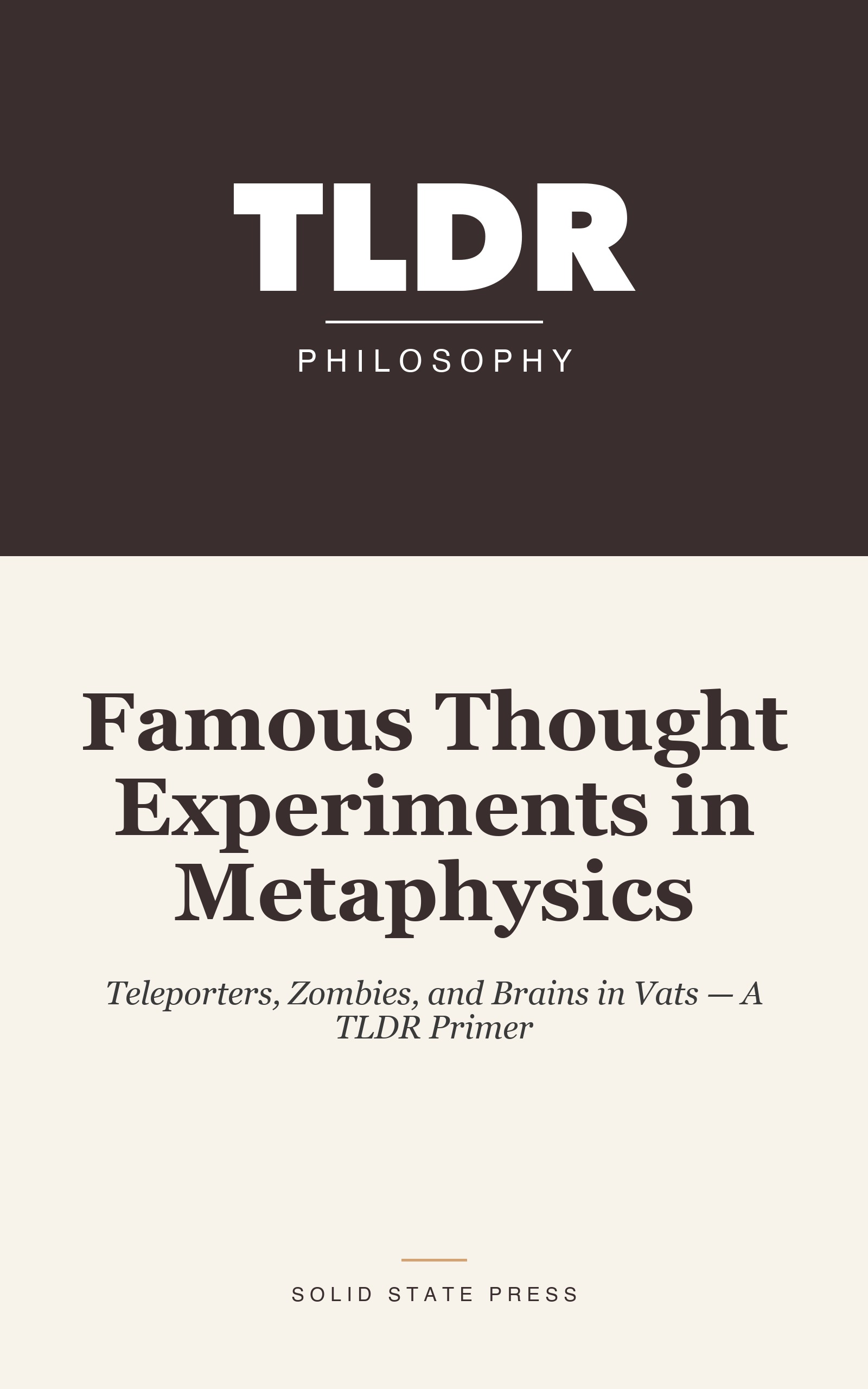 Famous Thought Experiments in Metaphysics cover
