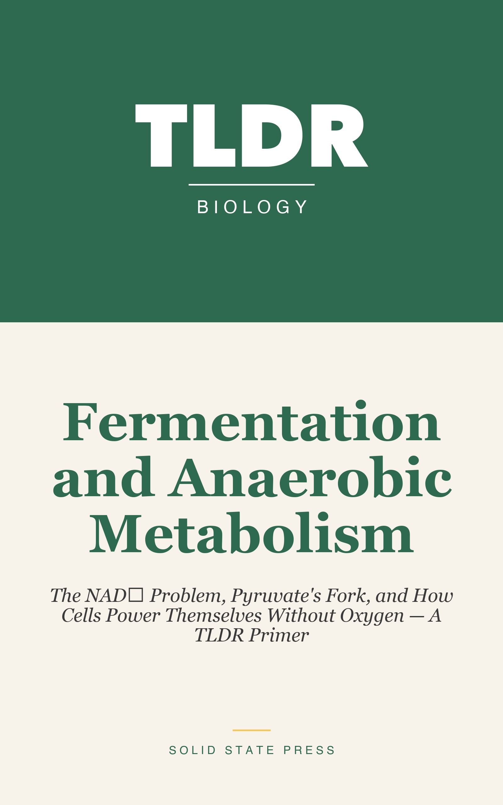 Fermentation and Anaerobic Metabolism cover