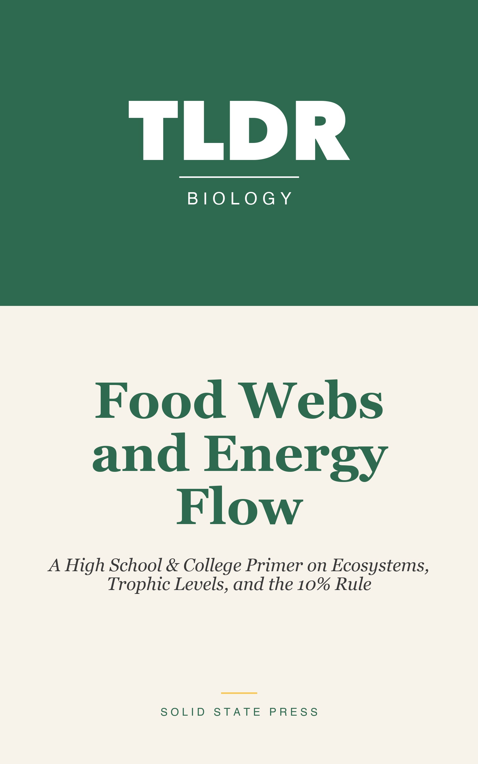 Food Webs and Energy Flow cover