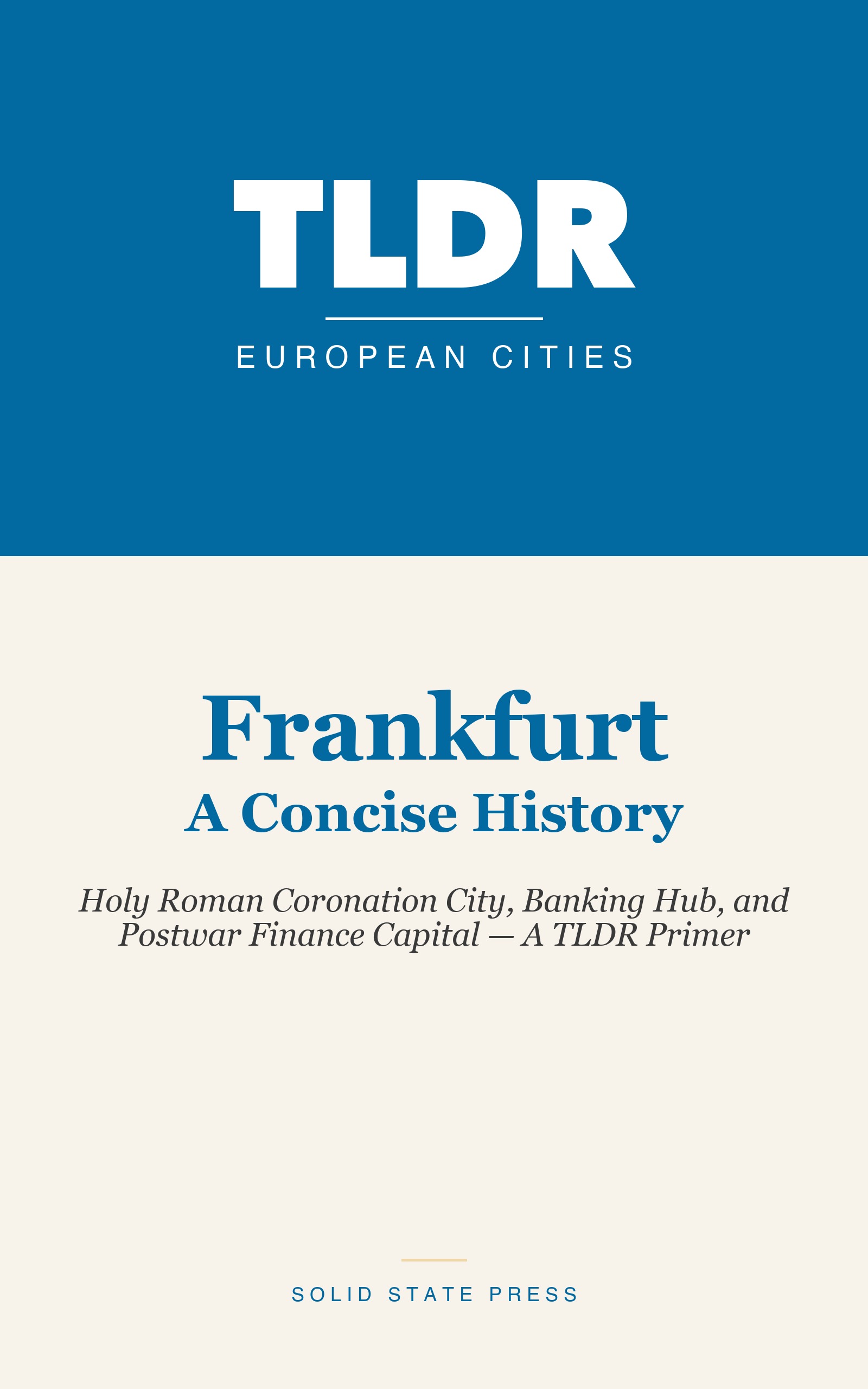 Frankfurt: A Concise History cover