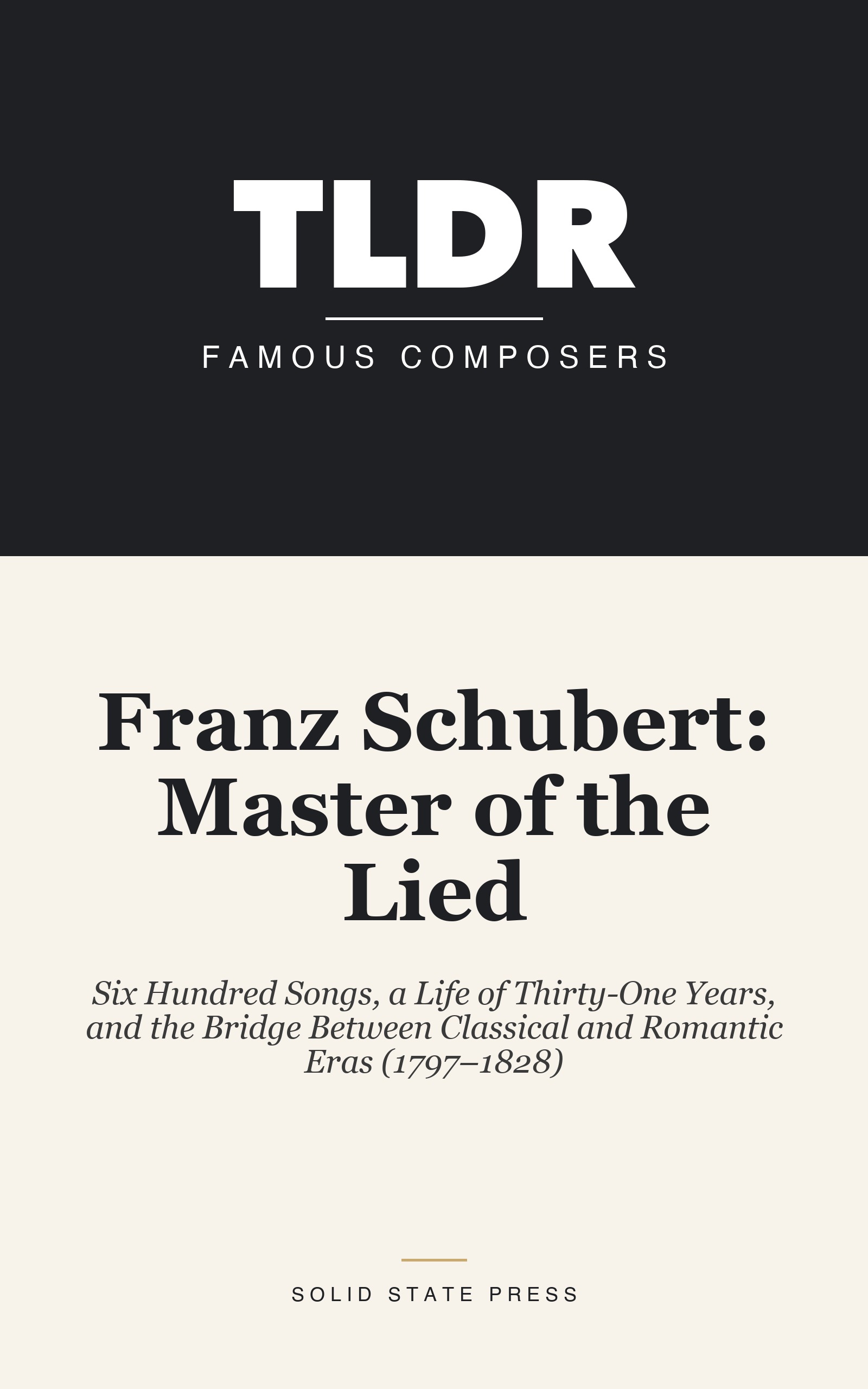 Franz Schubert: Master of the Lied cover
