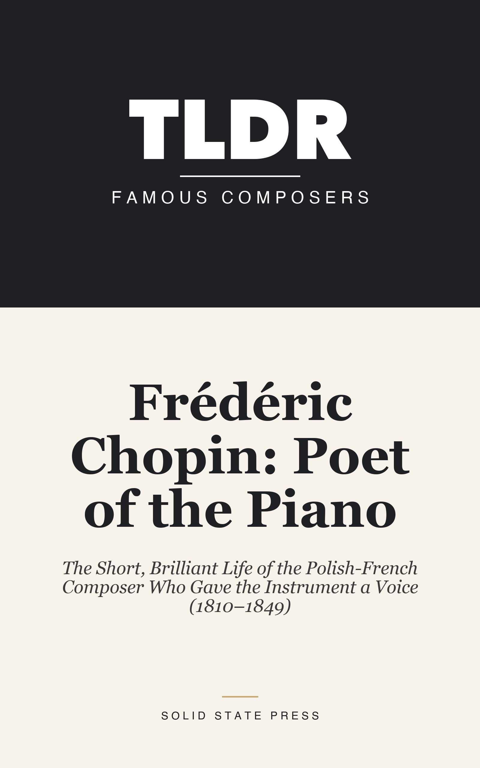 Frédéric Chopin: Poet of the Piano cover