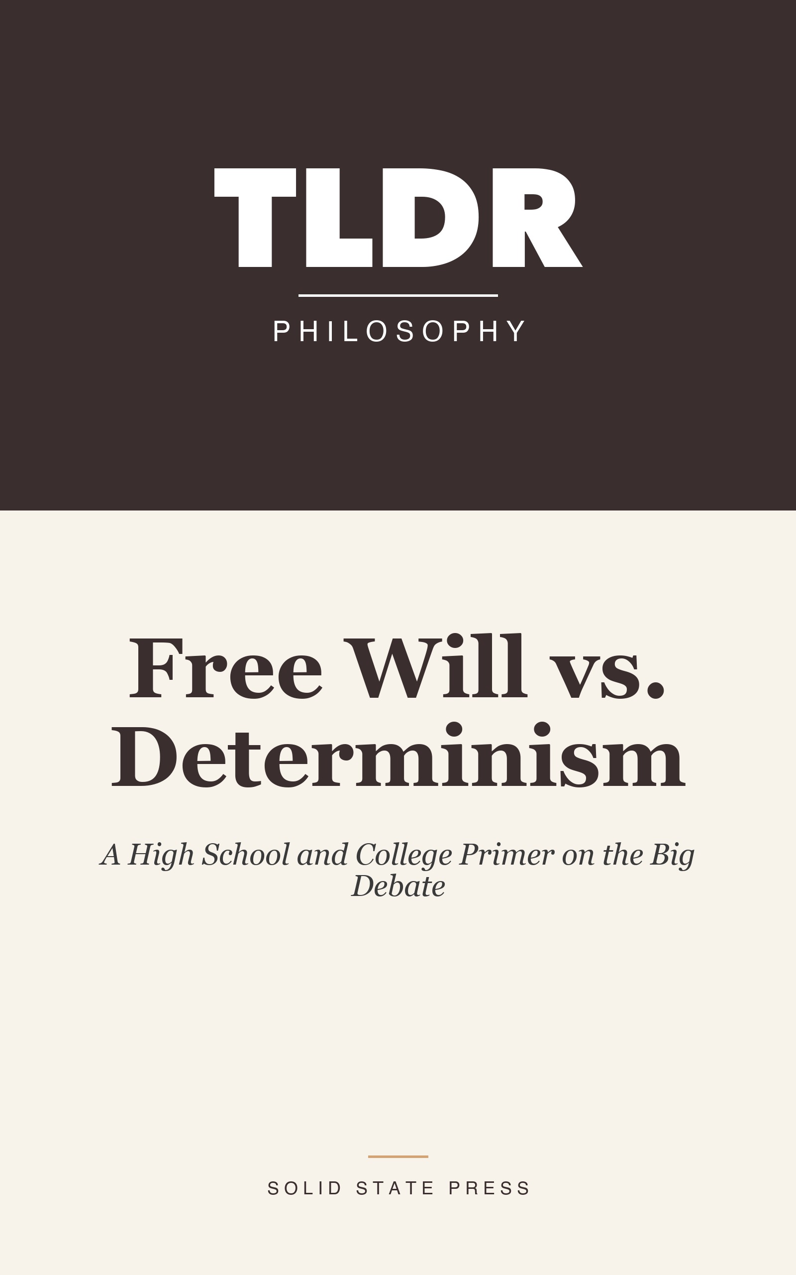 Free Will vs. Determinism cover
