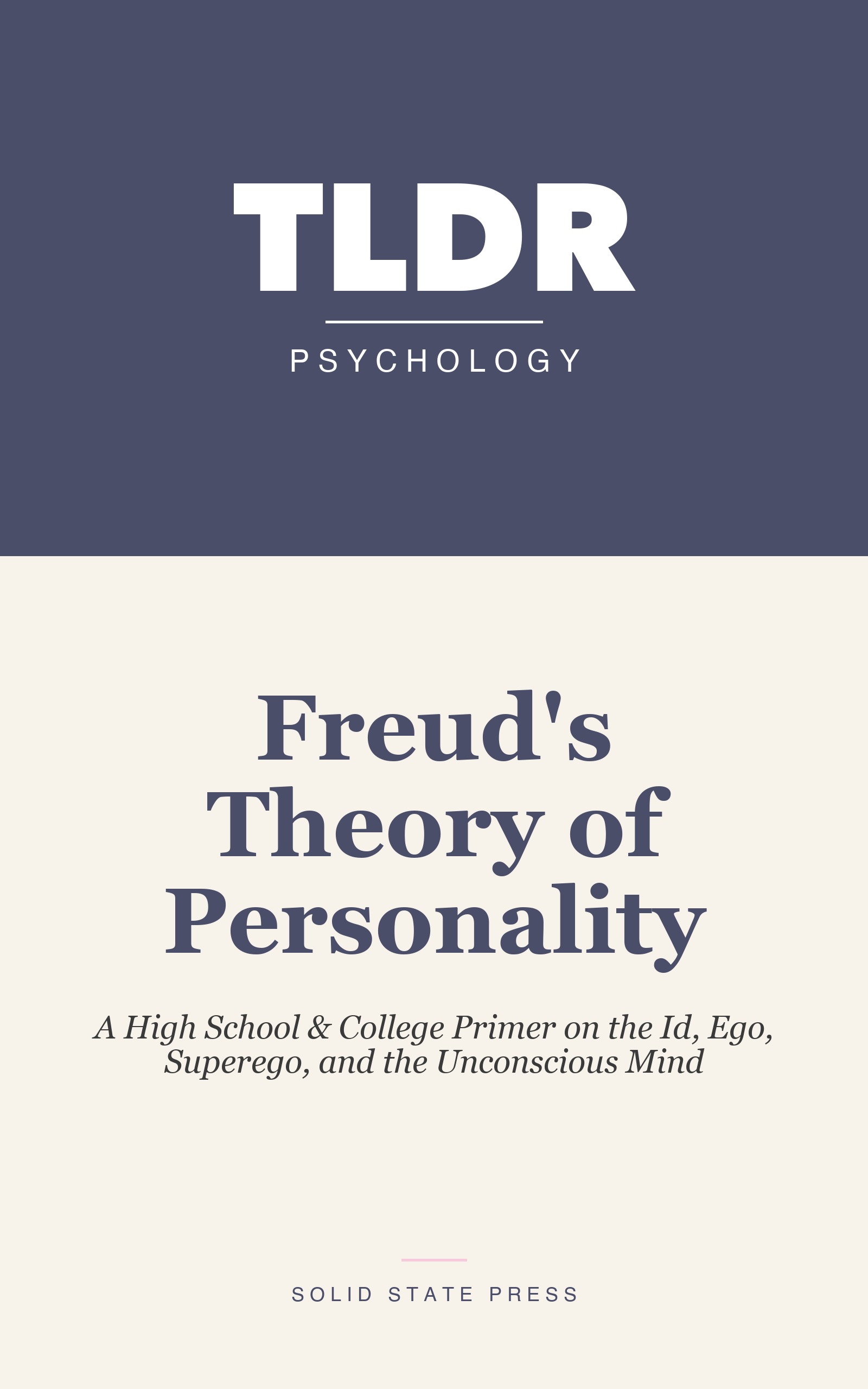Freud's Theory of Personality cover
