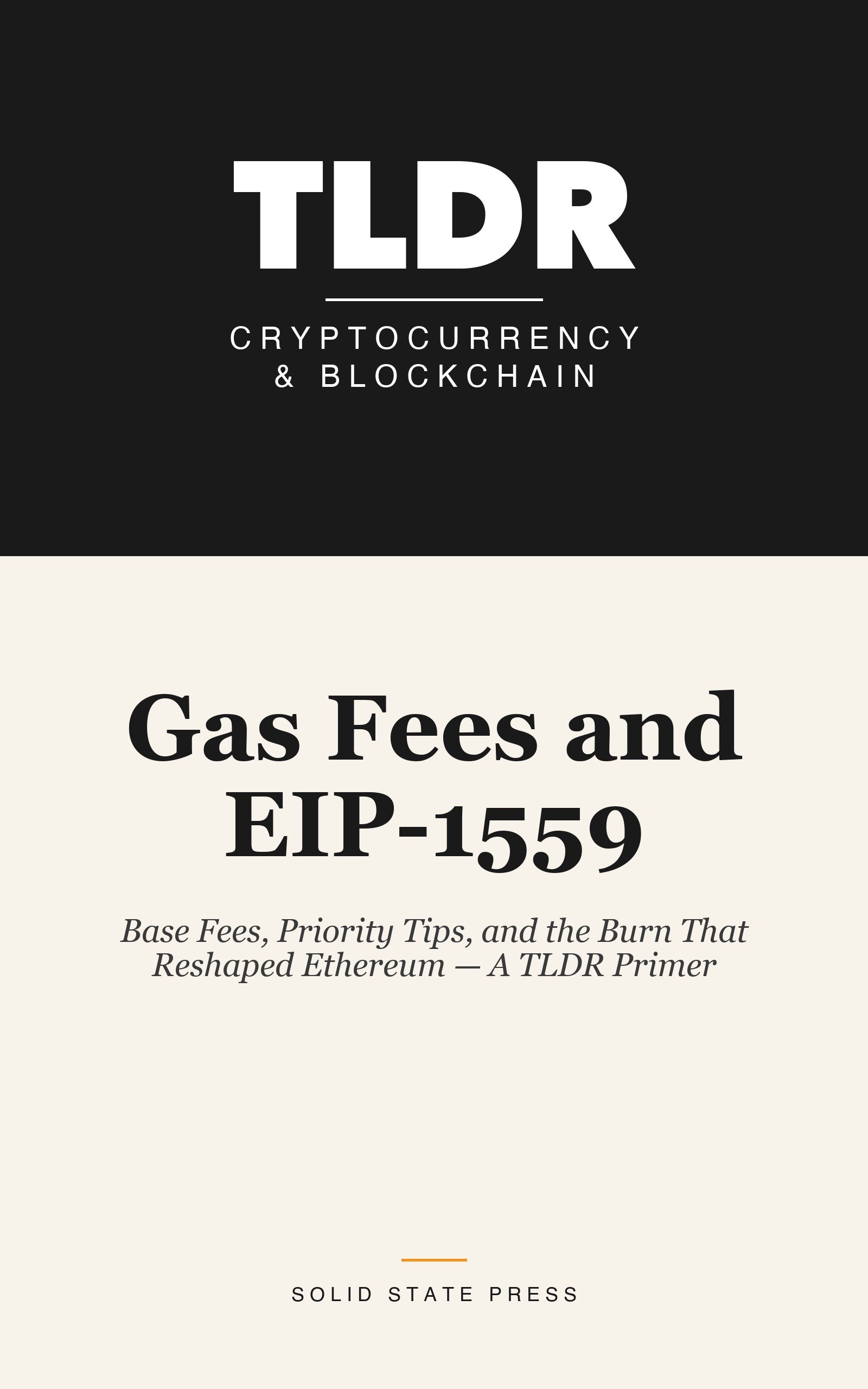 Gas Fees and EIP-1559 cover
