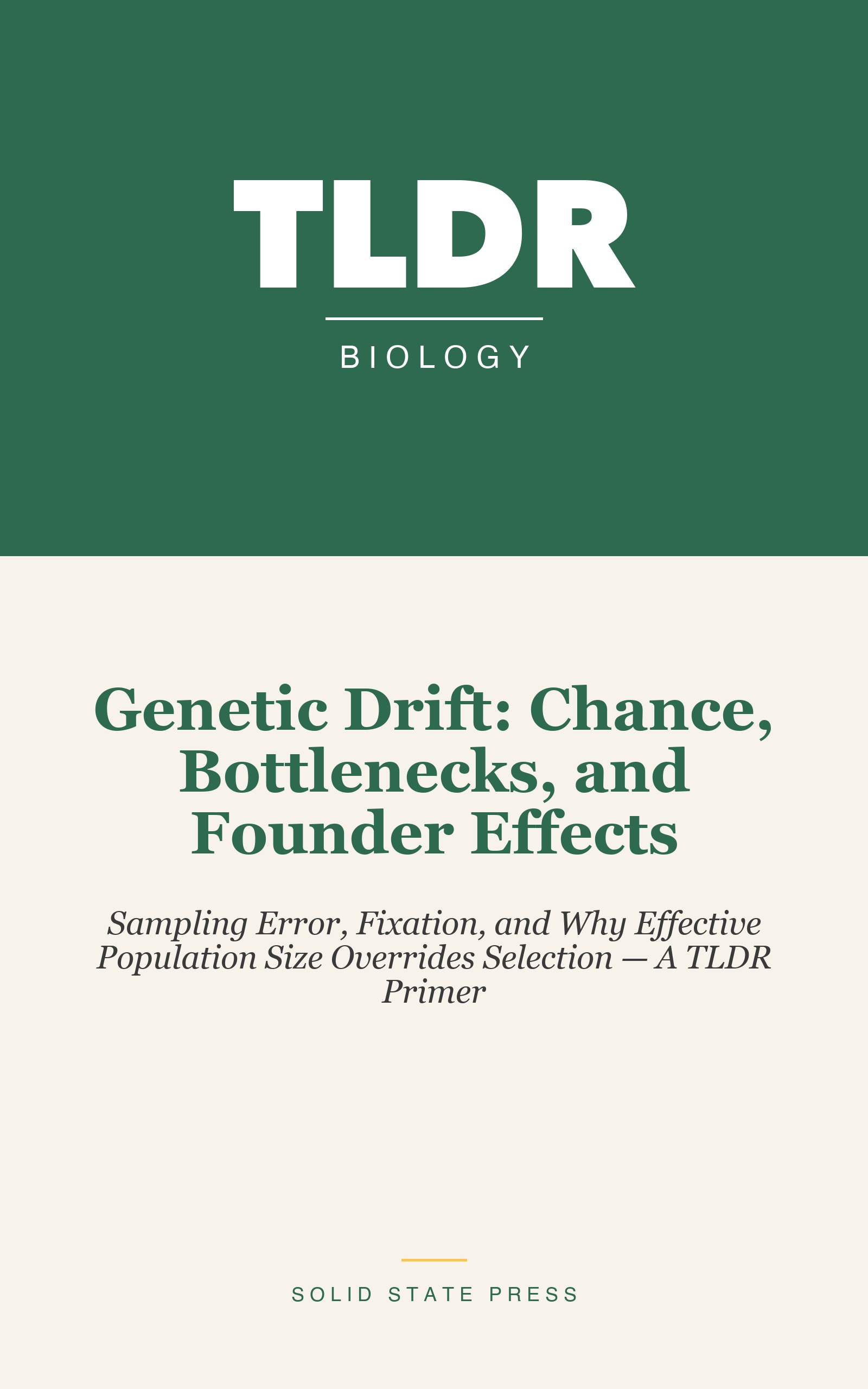 Genetic Drift: Chance, Bottlenecks, and Founder Effects cover