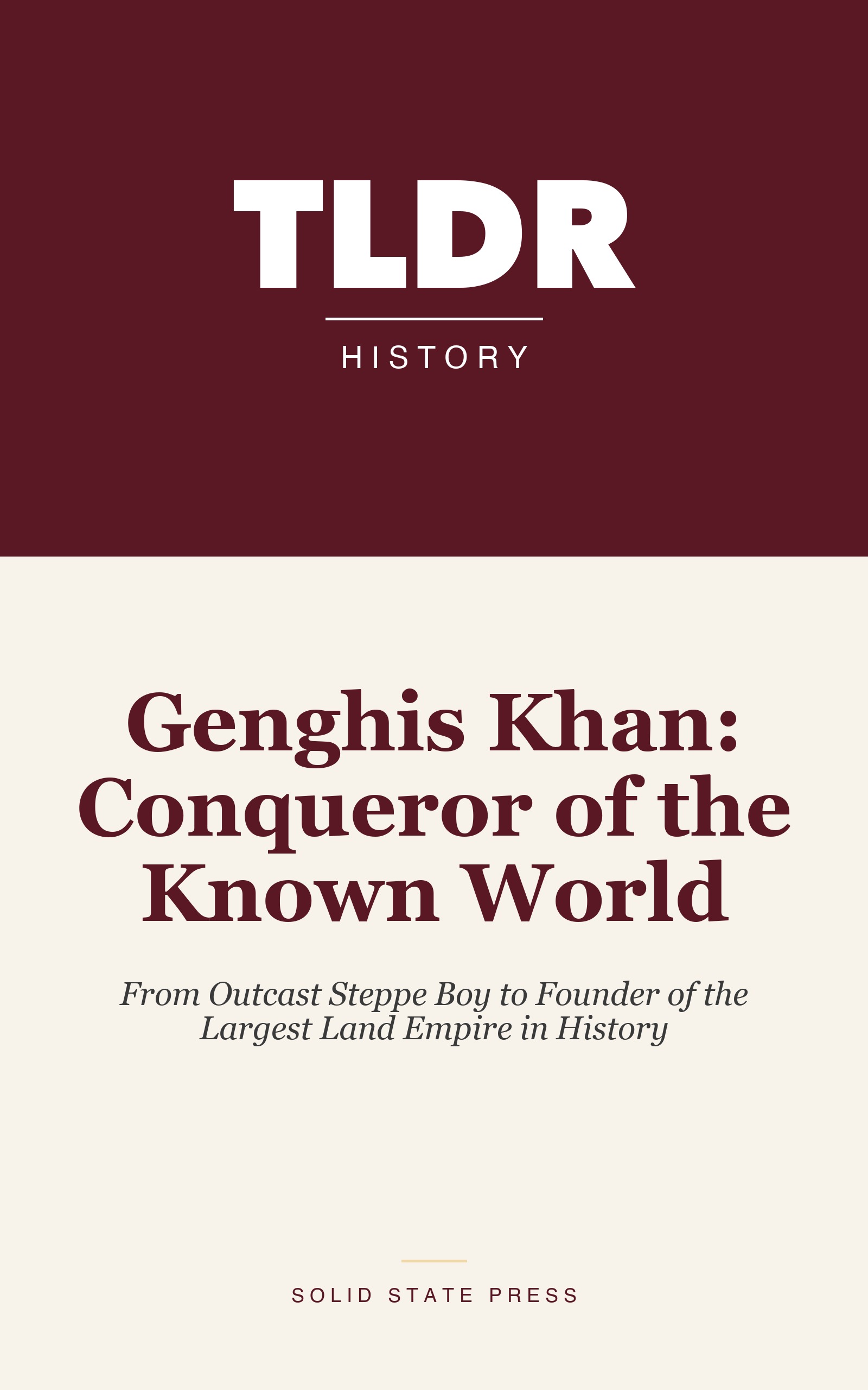 Genghis Khan: Conqueror of the Known World cover