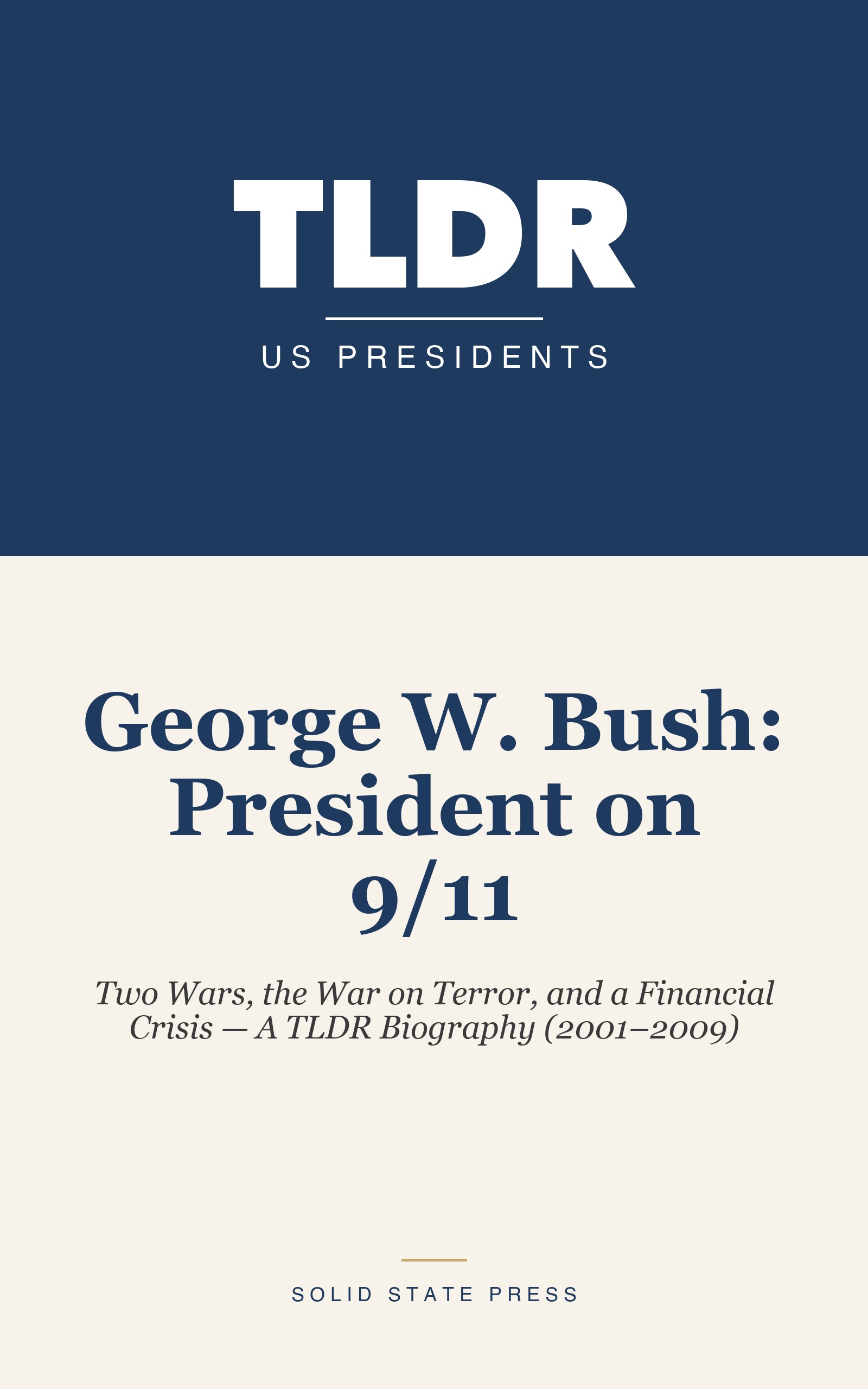 George W. Bush: President on 9/11 cover