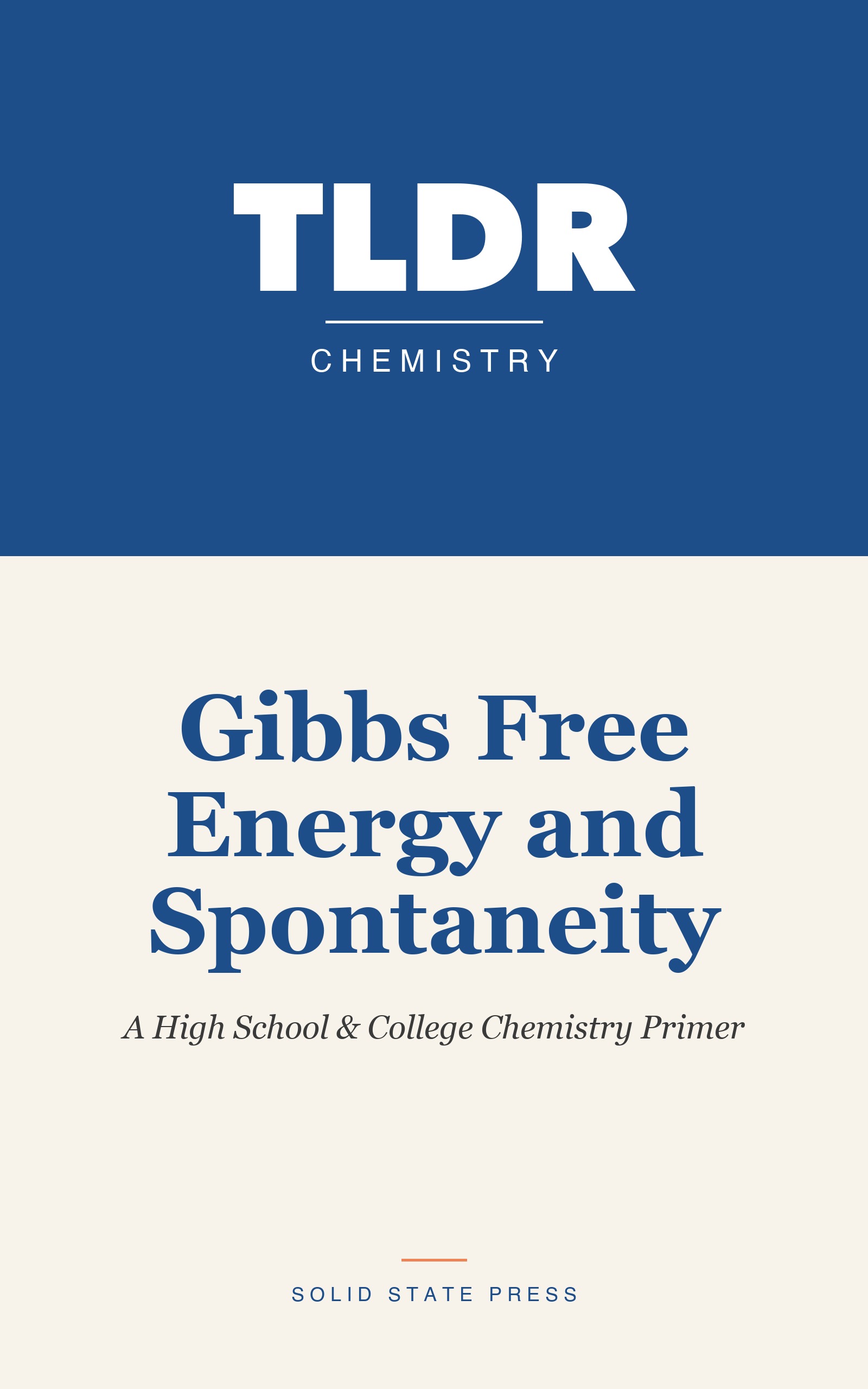 Gibbs Free Energy and Spontaneity cover
