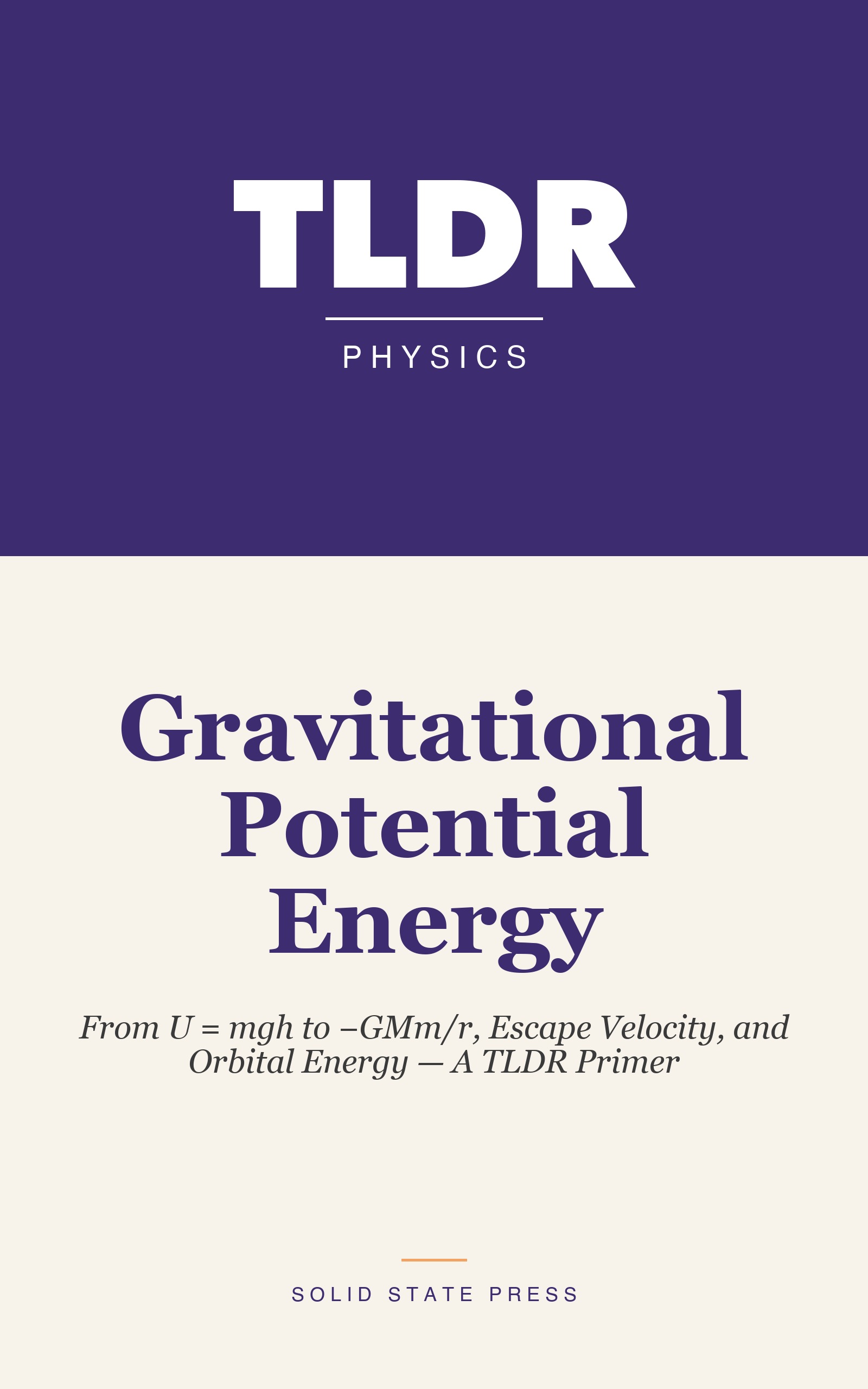 Gravitational Potential Energy cover