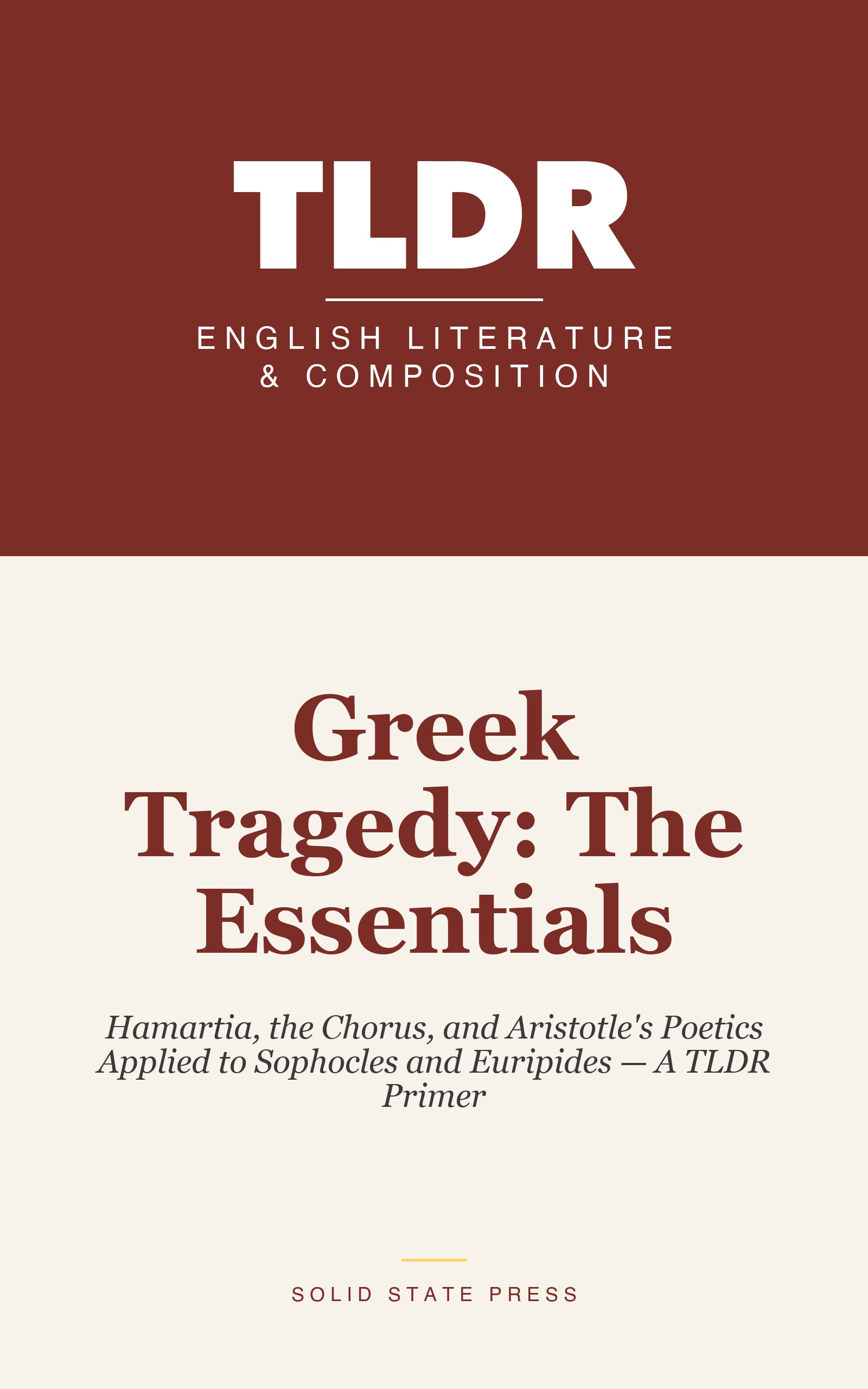 Greek Tragedy: The Essentials cover