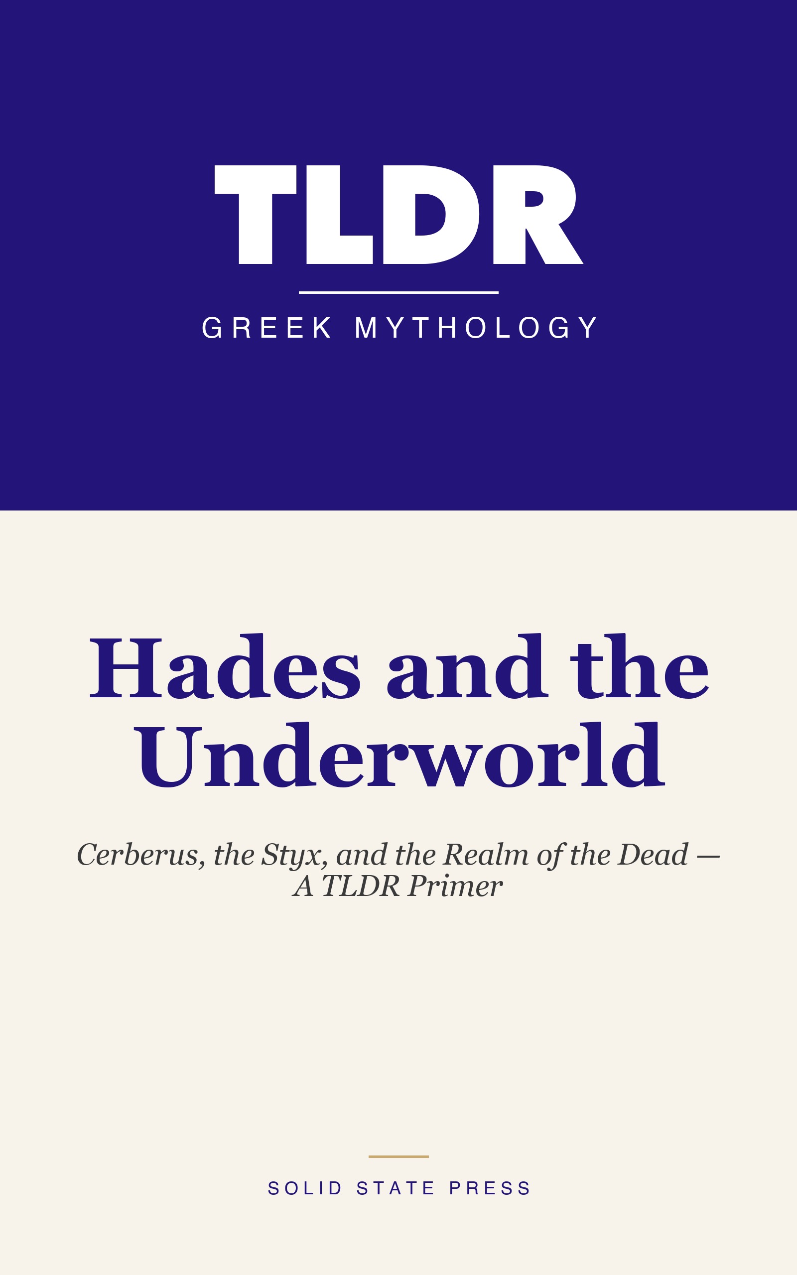 Hades and the Underworld cover