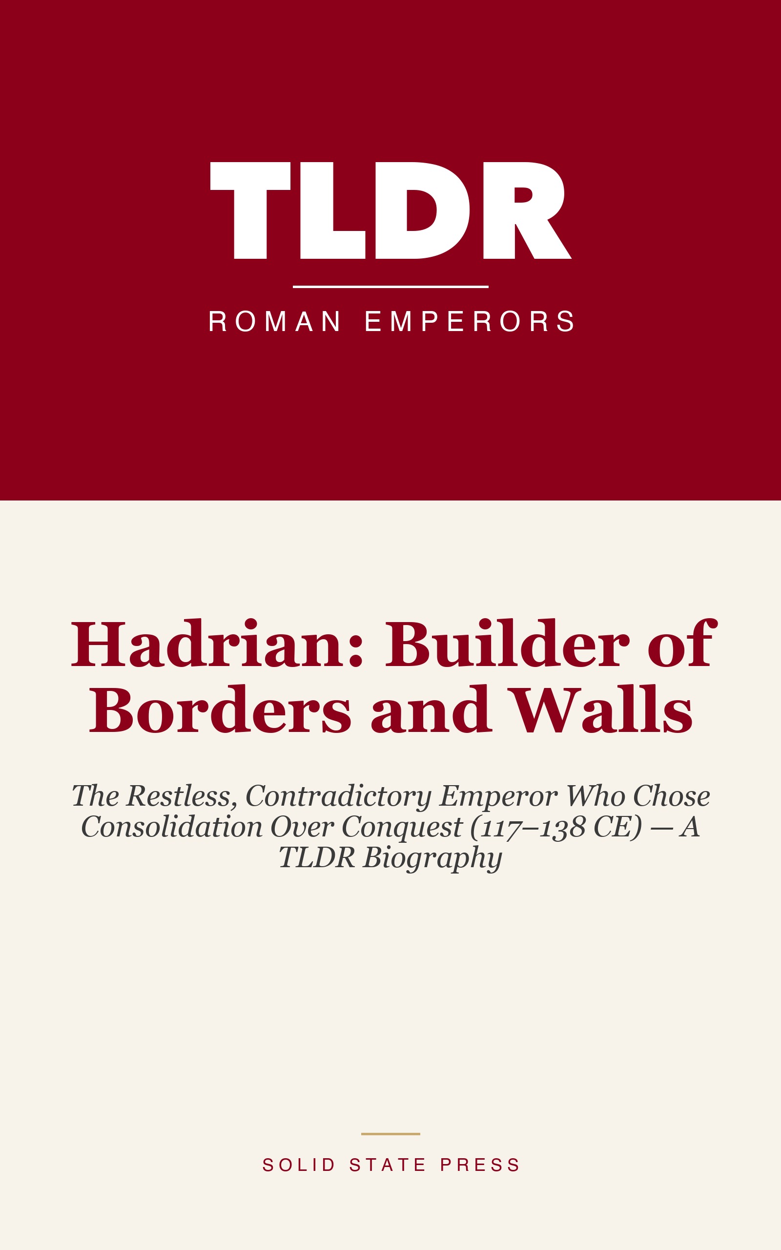 Hadrian: Builder of Borders and Walls cover