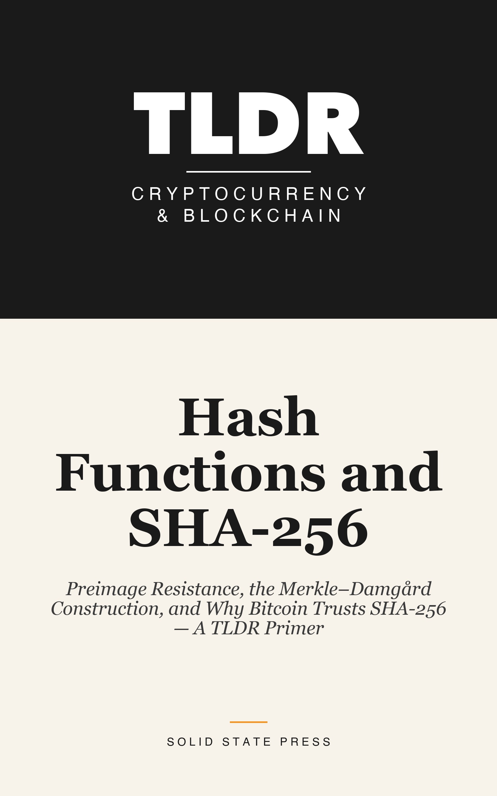 Hash Functions and SHA-256 cover