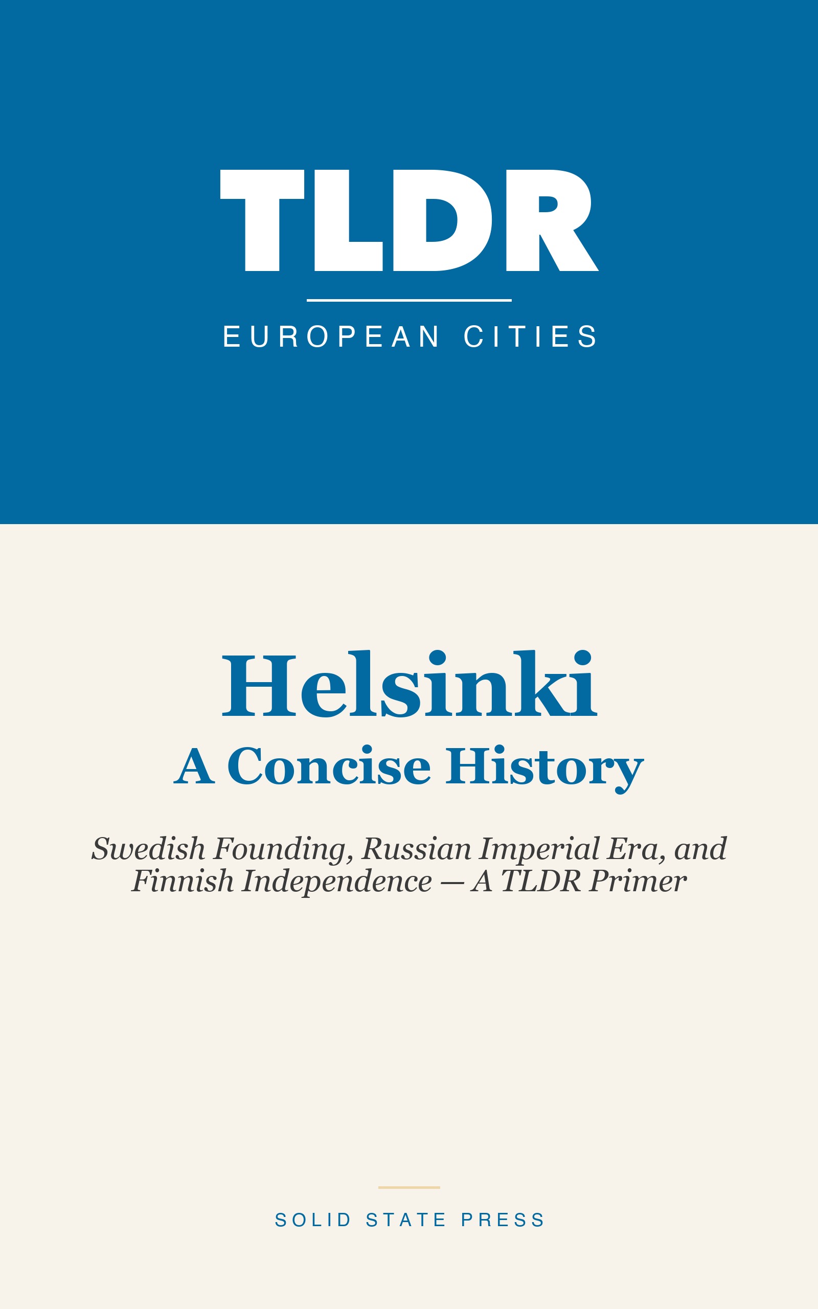 Helsinki: A Concise History cover