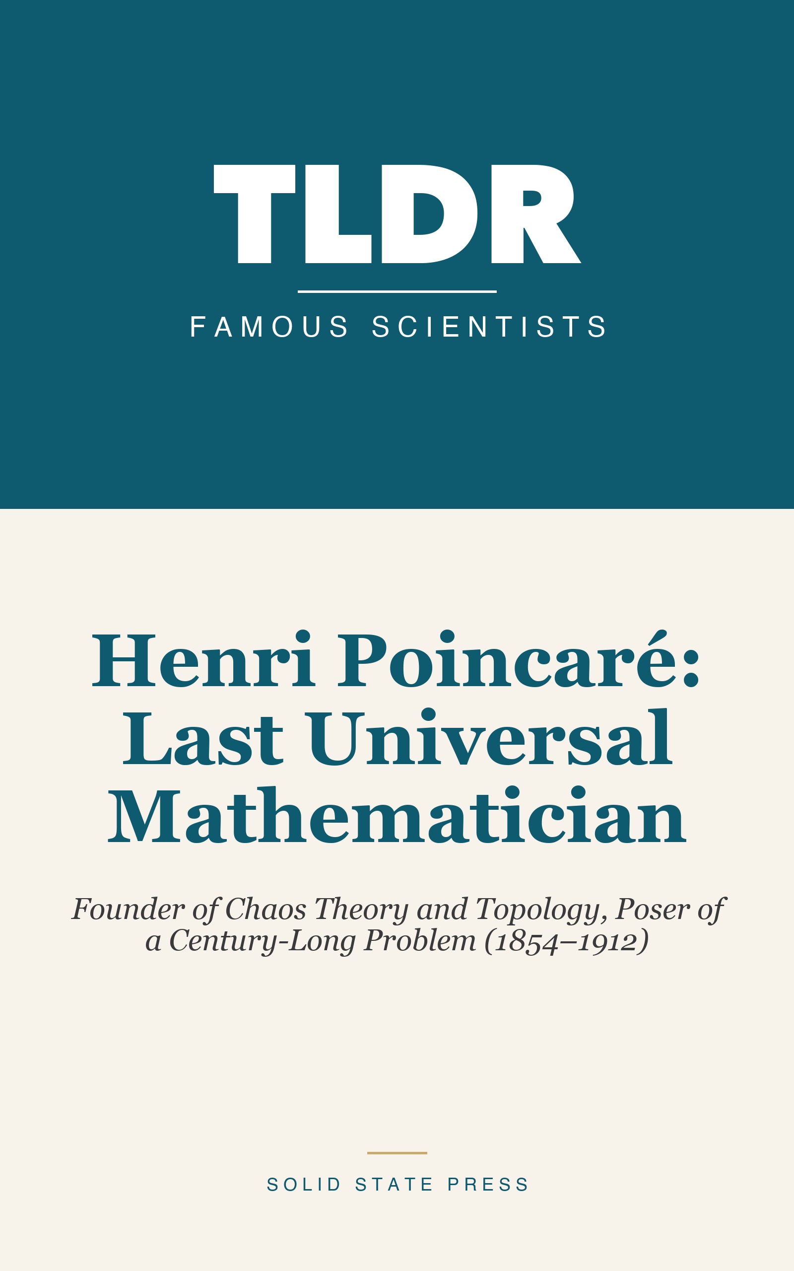 Henri Poincaré: Last Universal Mathematician cover