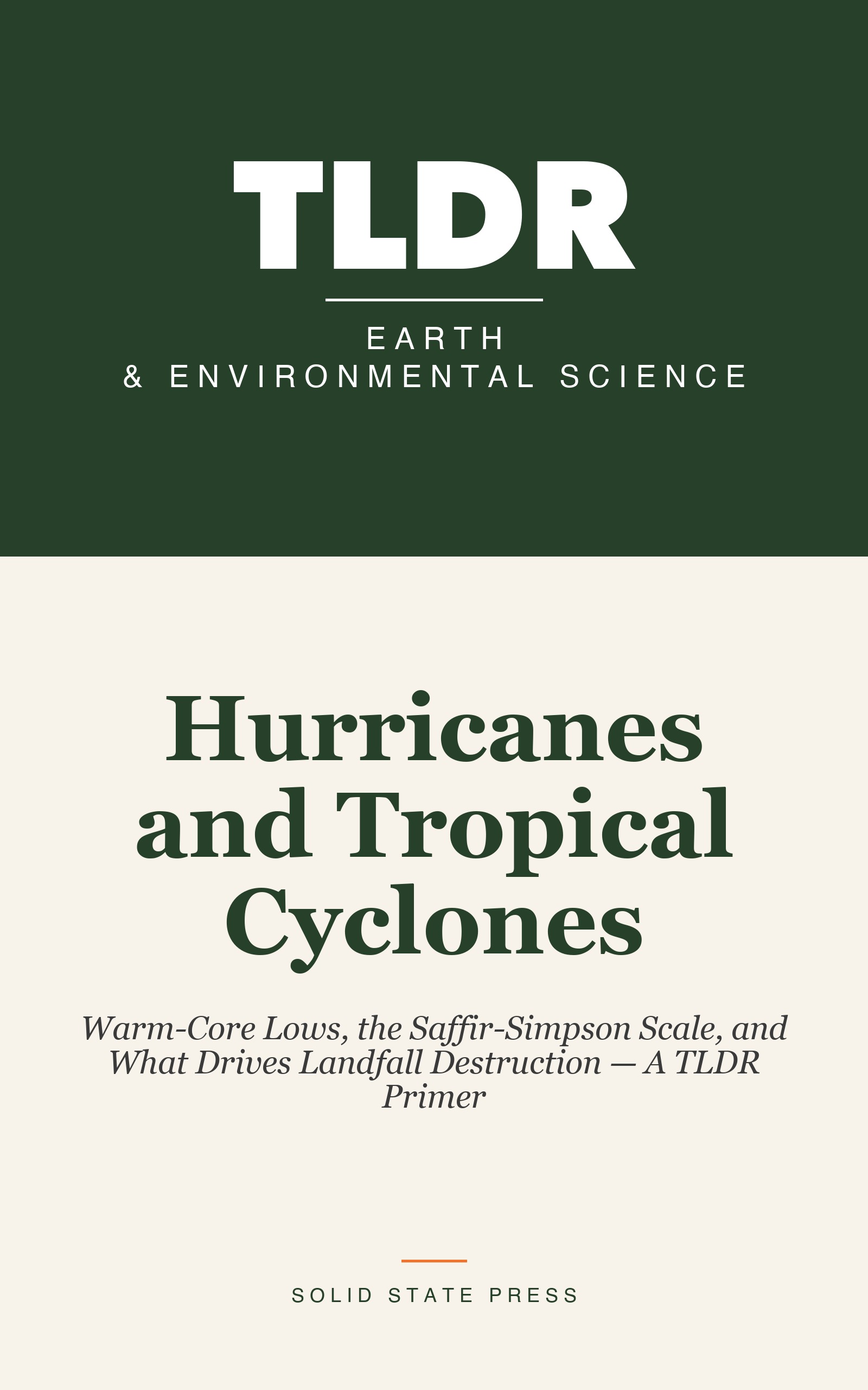 Hurricanes and Tropical Cyclones cover
