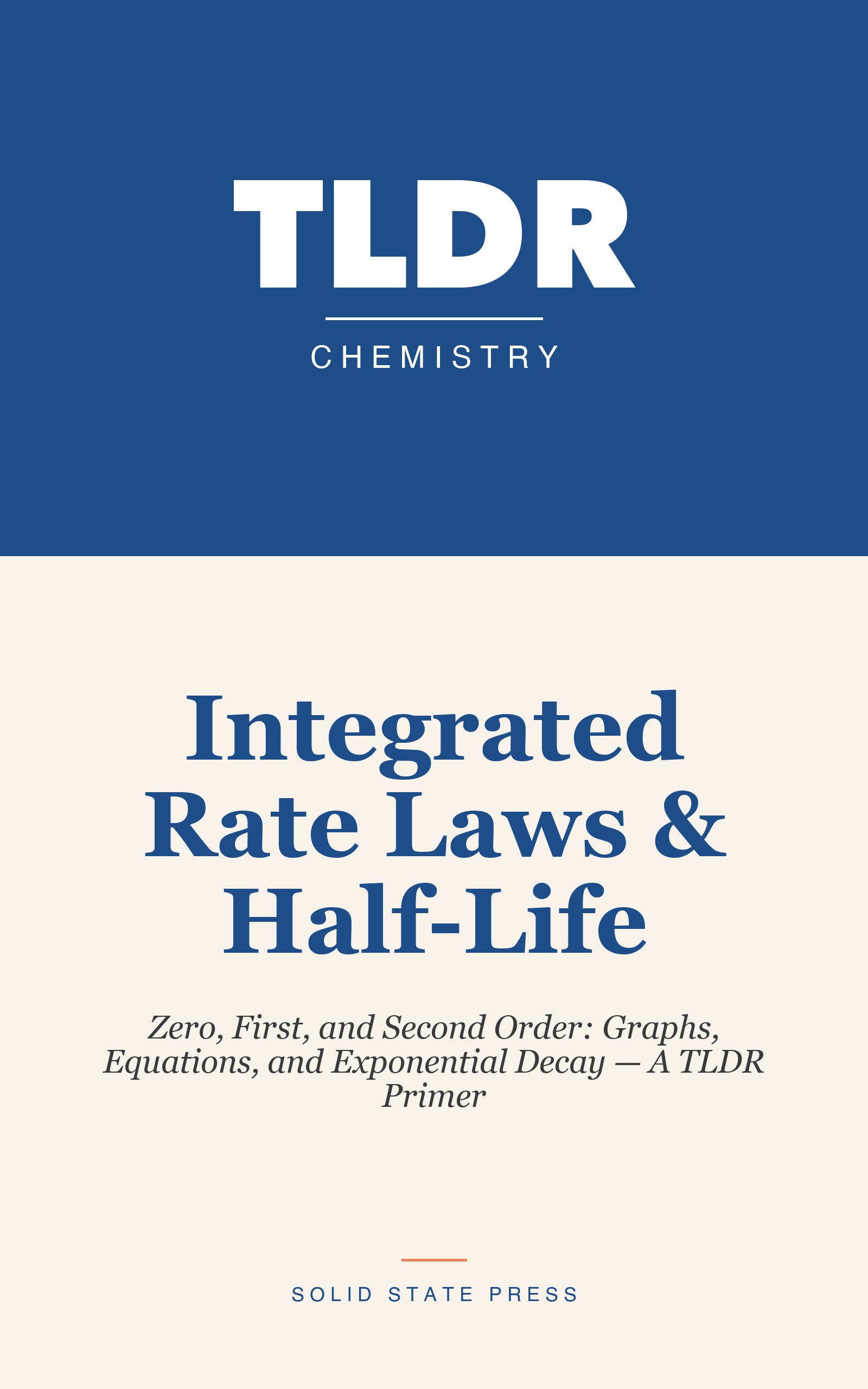 Integrated Rate Laws & Half-Life cover